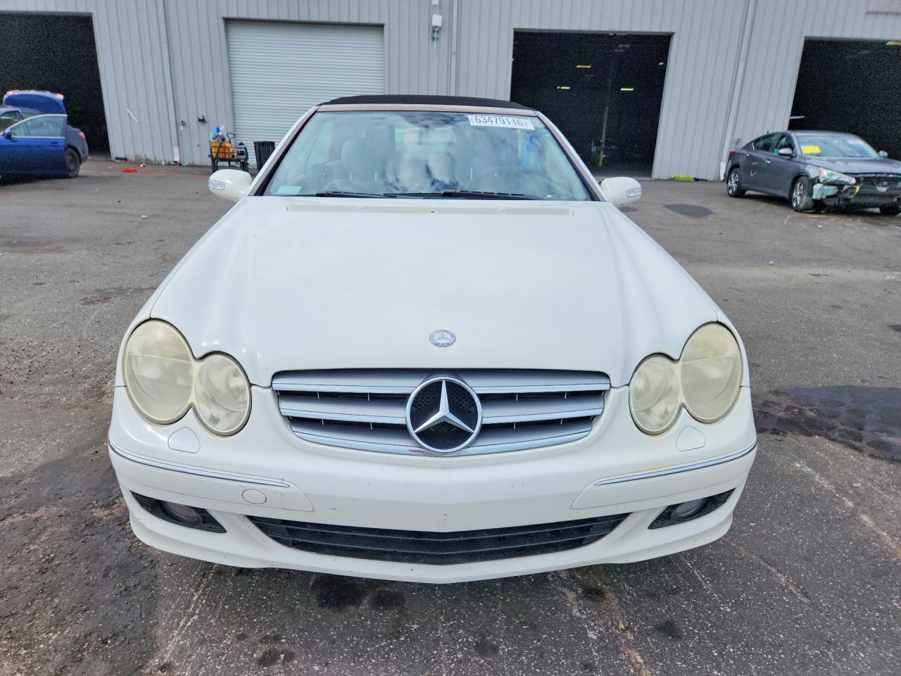 2006 Mercedes-benz Clk 350 Белый vin: WDBTK56H76F192524