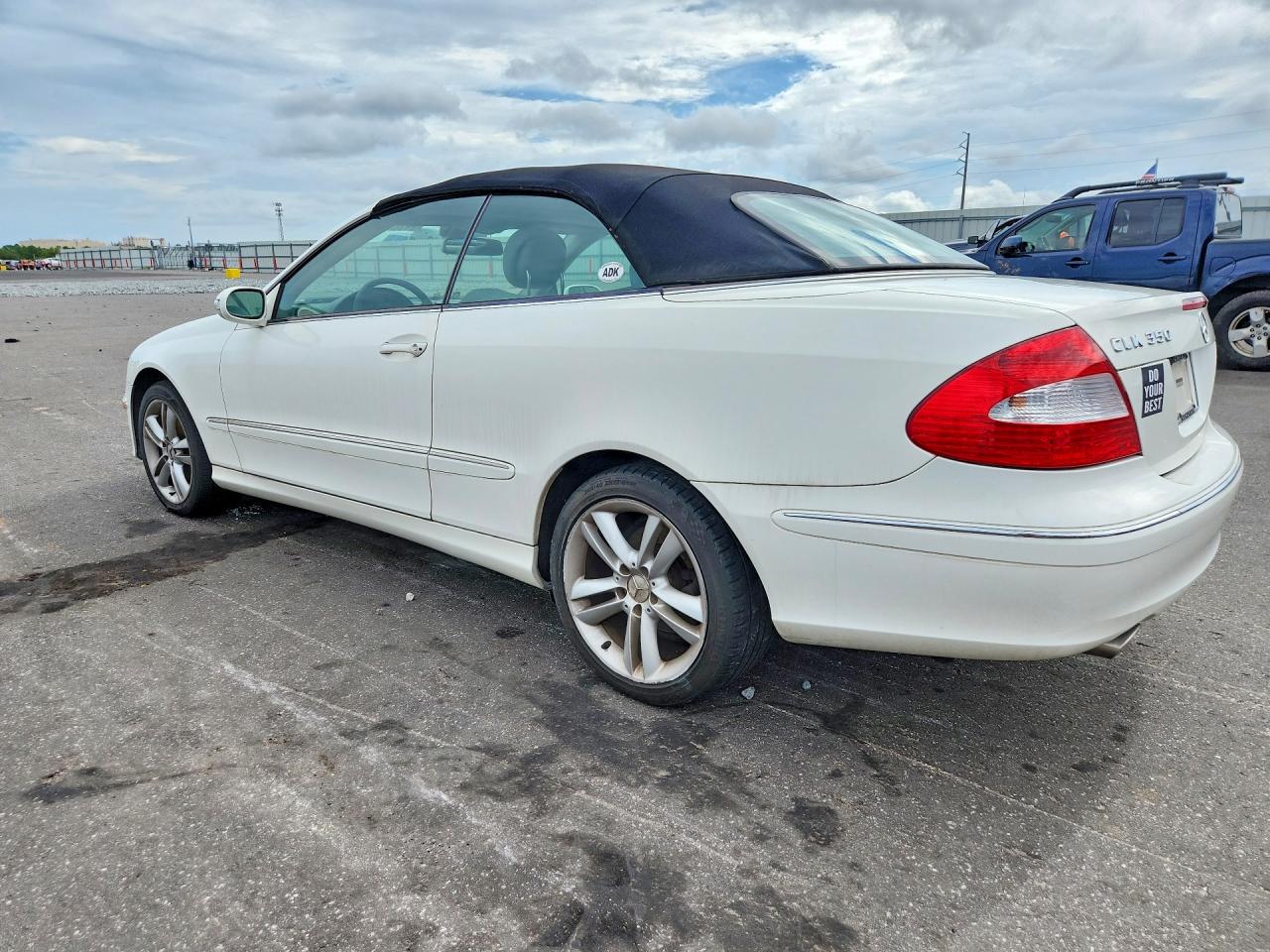2006 Mercedes-benz Clk 350 Белый vin: WDBTK56H76F192524