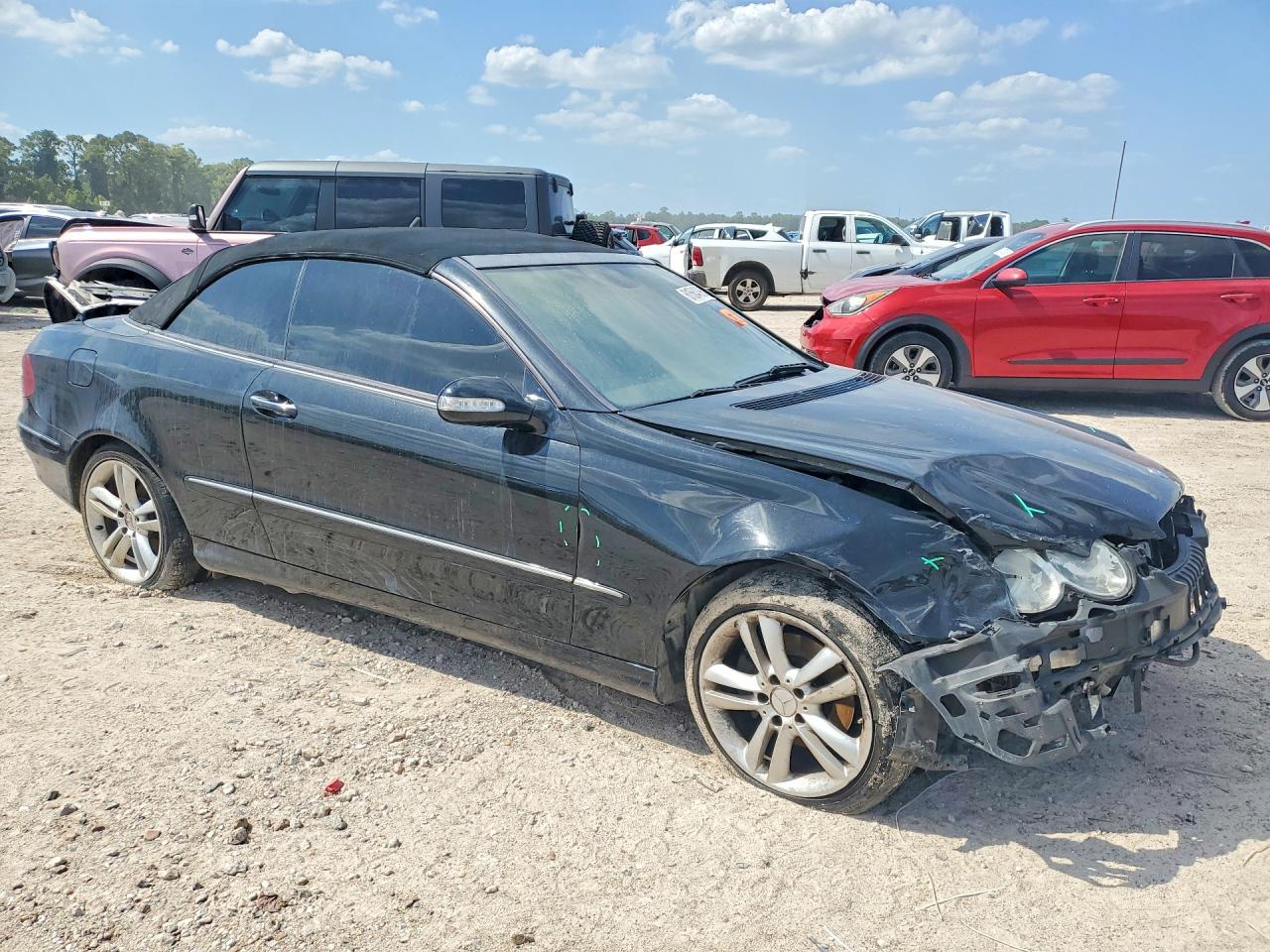 2006 Mercedes-benz Clk 350 Черный vin: WDBTK56JX6F169371