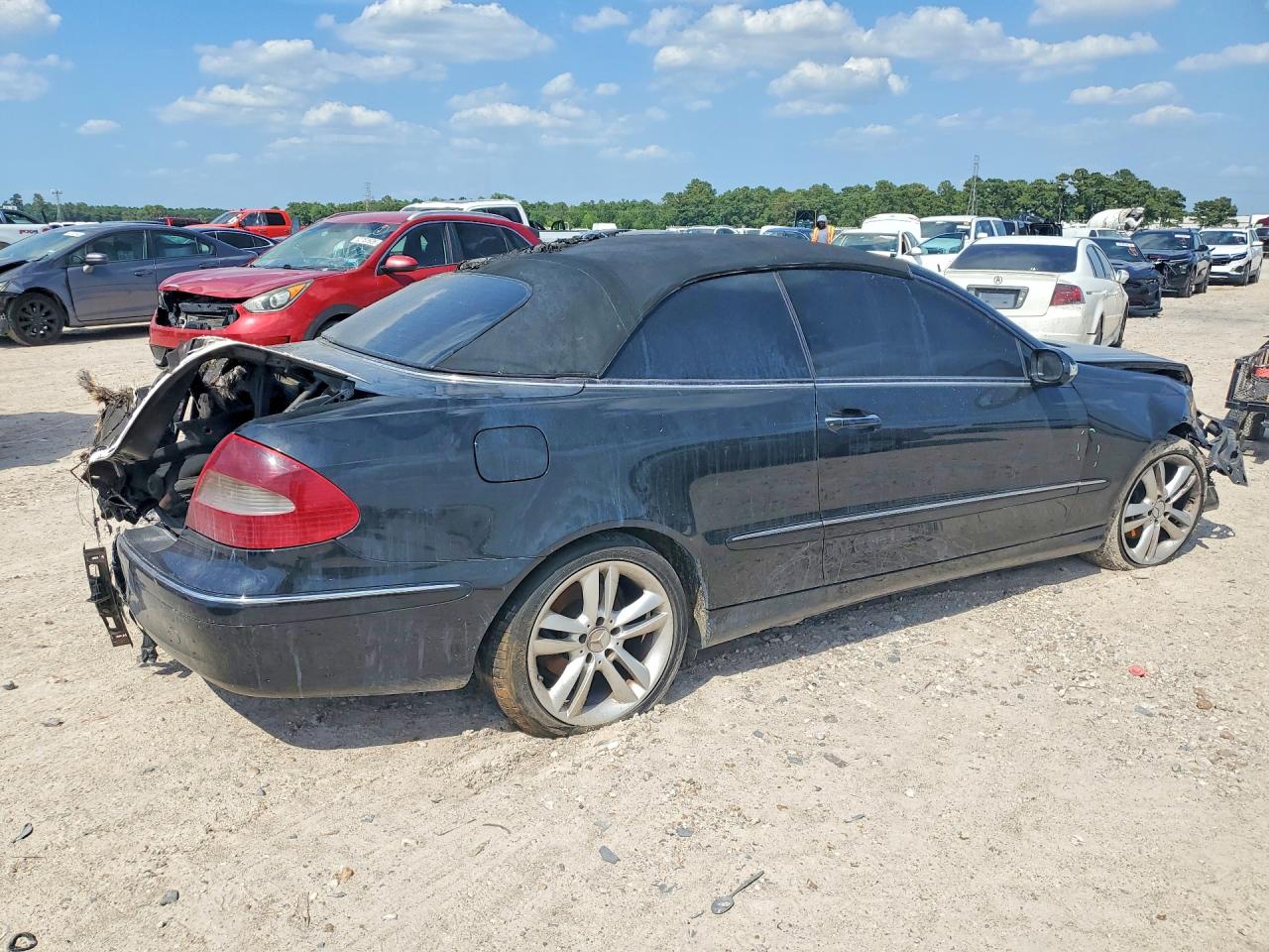 2006 Mercedes-benz Clk 350 Черный vin: WDBTK56JX6F169371