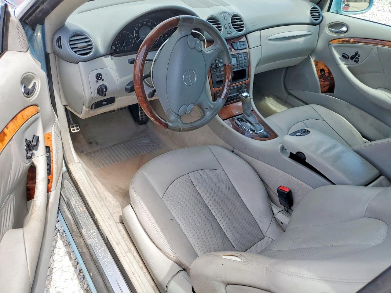 2004 Merc Clk 320 Blue vin: WDBTK65G04T027198