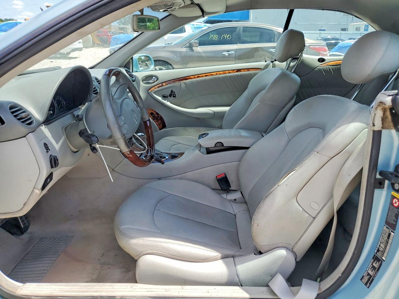 2004 Merc Clk 320 Blue vin: WDBTK65G04T027198