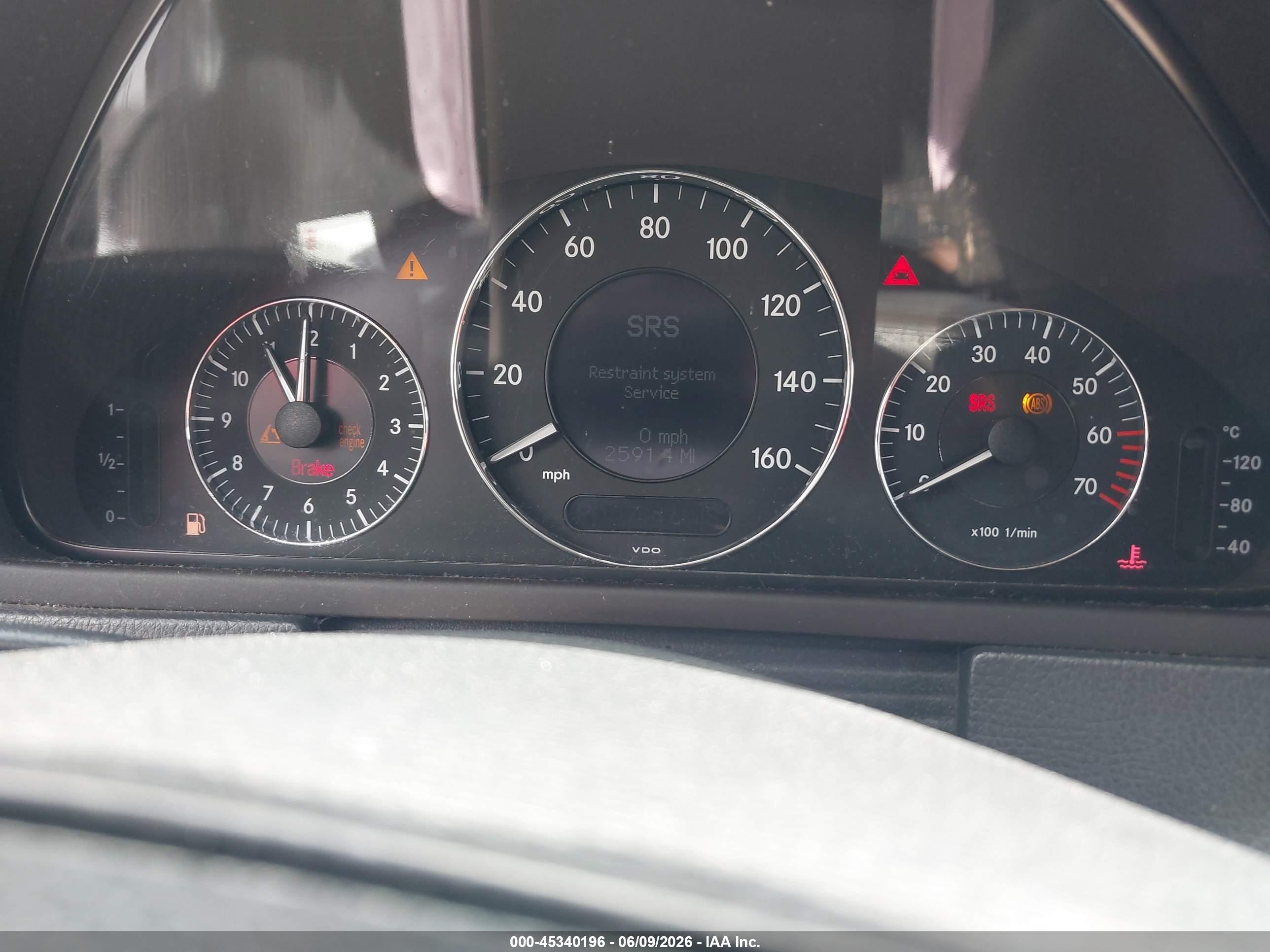 2004 Mercedes-benz Clk 320   Черный vin: WDBTK65G04T030702