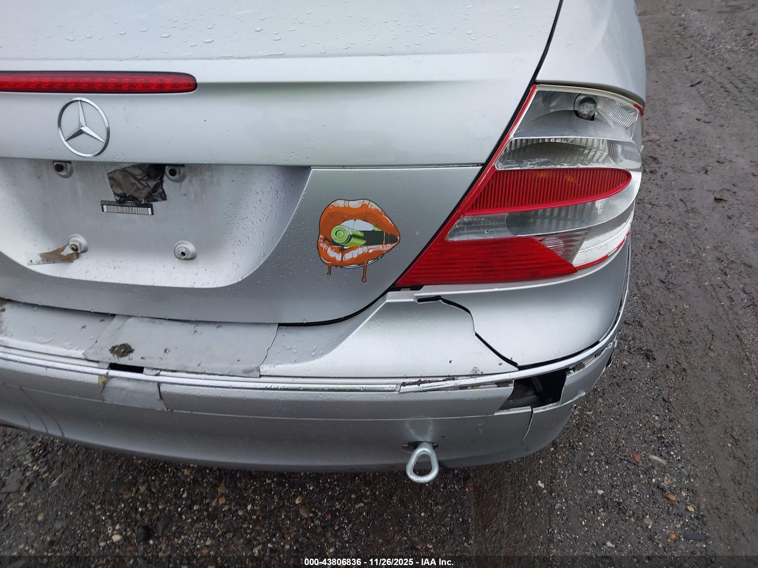 2005 Mercedes-benz Clk 320   Серый vin: WDBTK65G05T048862