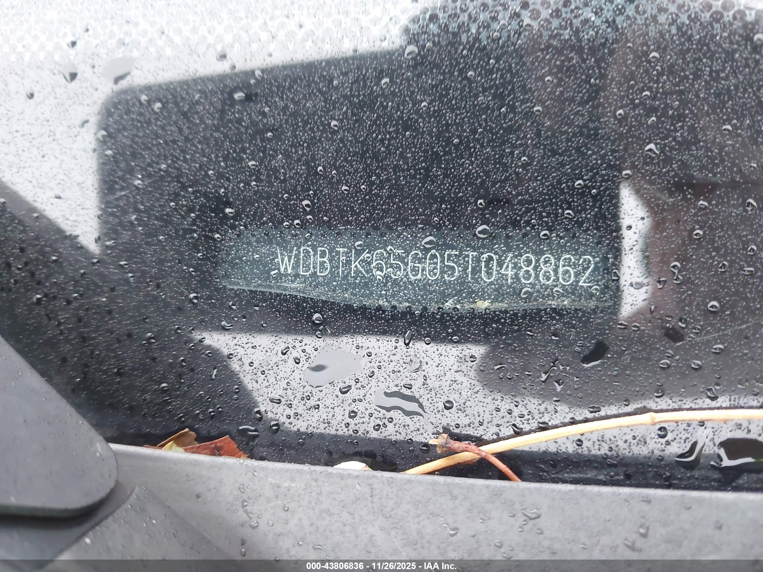 2005 Mercedes-benz Clk 320   Серый vin: WDBTK65G05T048862