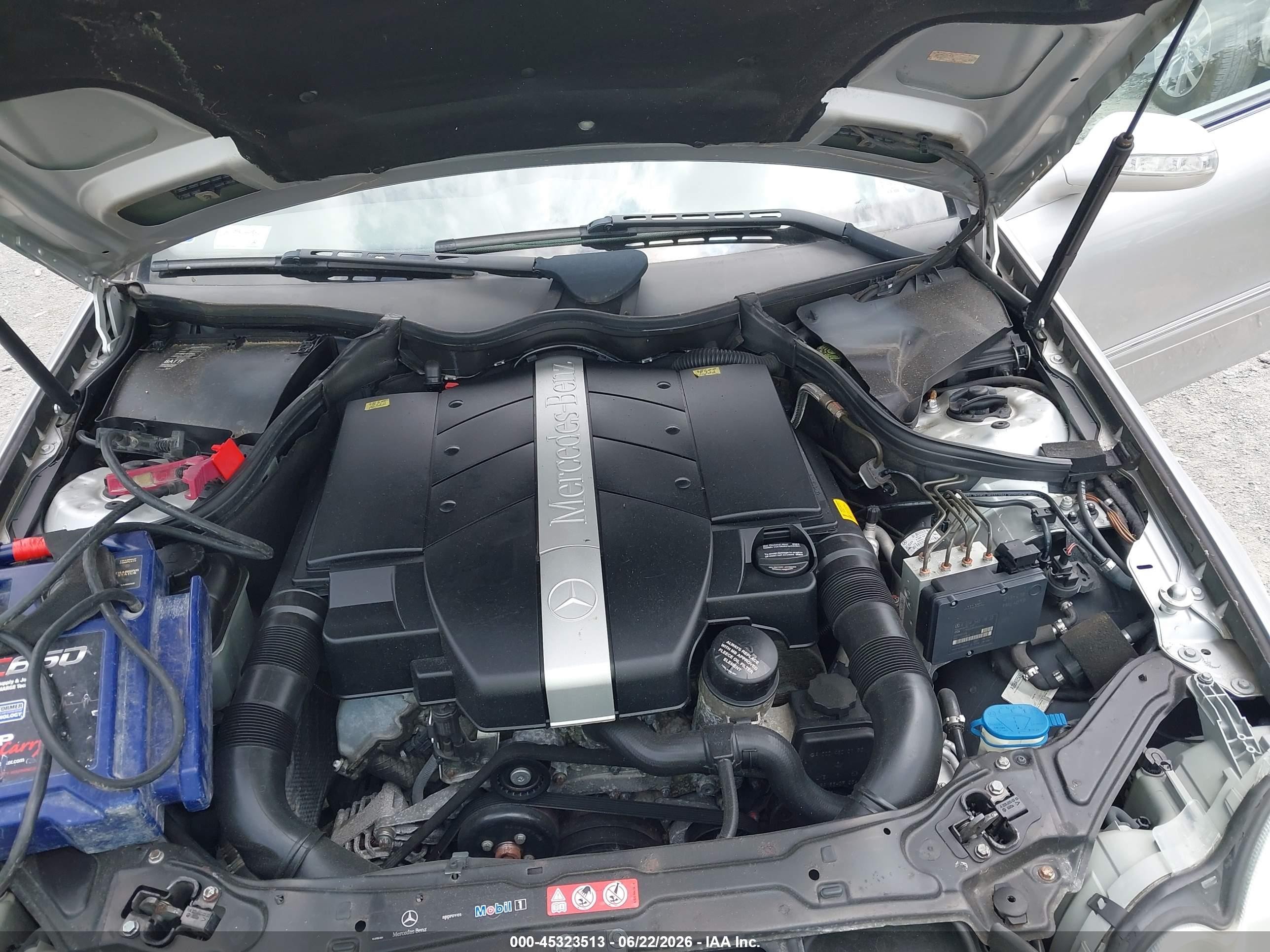 2005 Mercedes-benz Clk 320   Серебряный vin: WDBTK65G15T041726