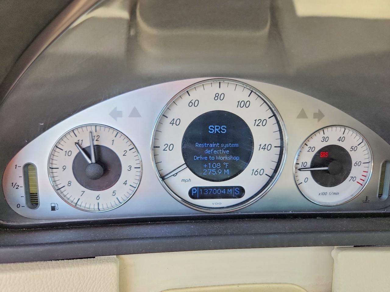 2005 Mercedes-benz Clk 320 Red vin: WDBTK65G15T053889