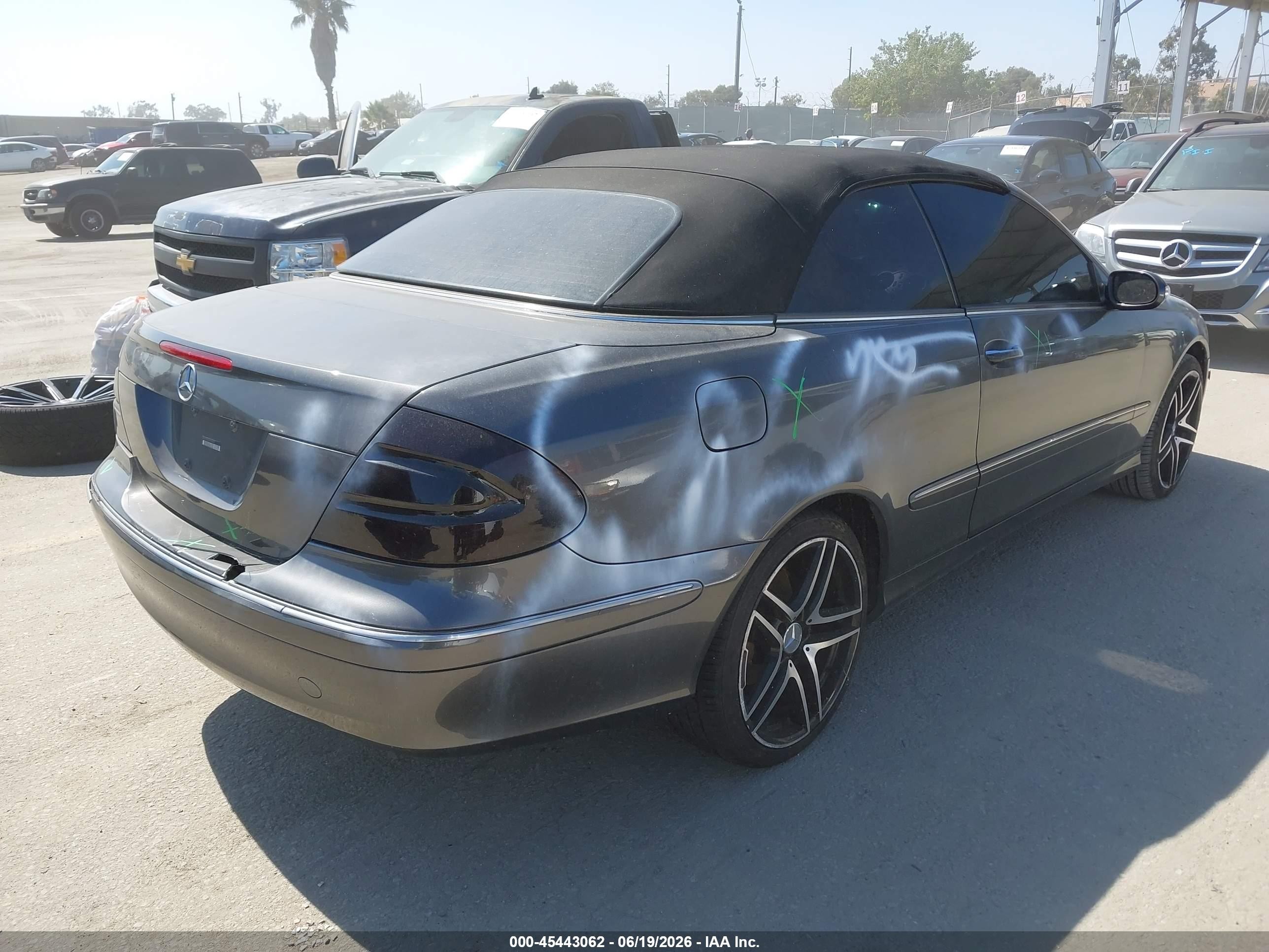 2004 Mercedes-benz Clk 320   Серый vin: WDBTK65G24T006207