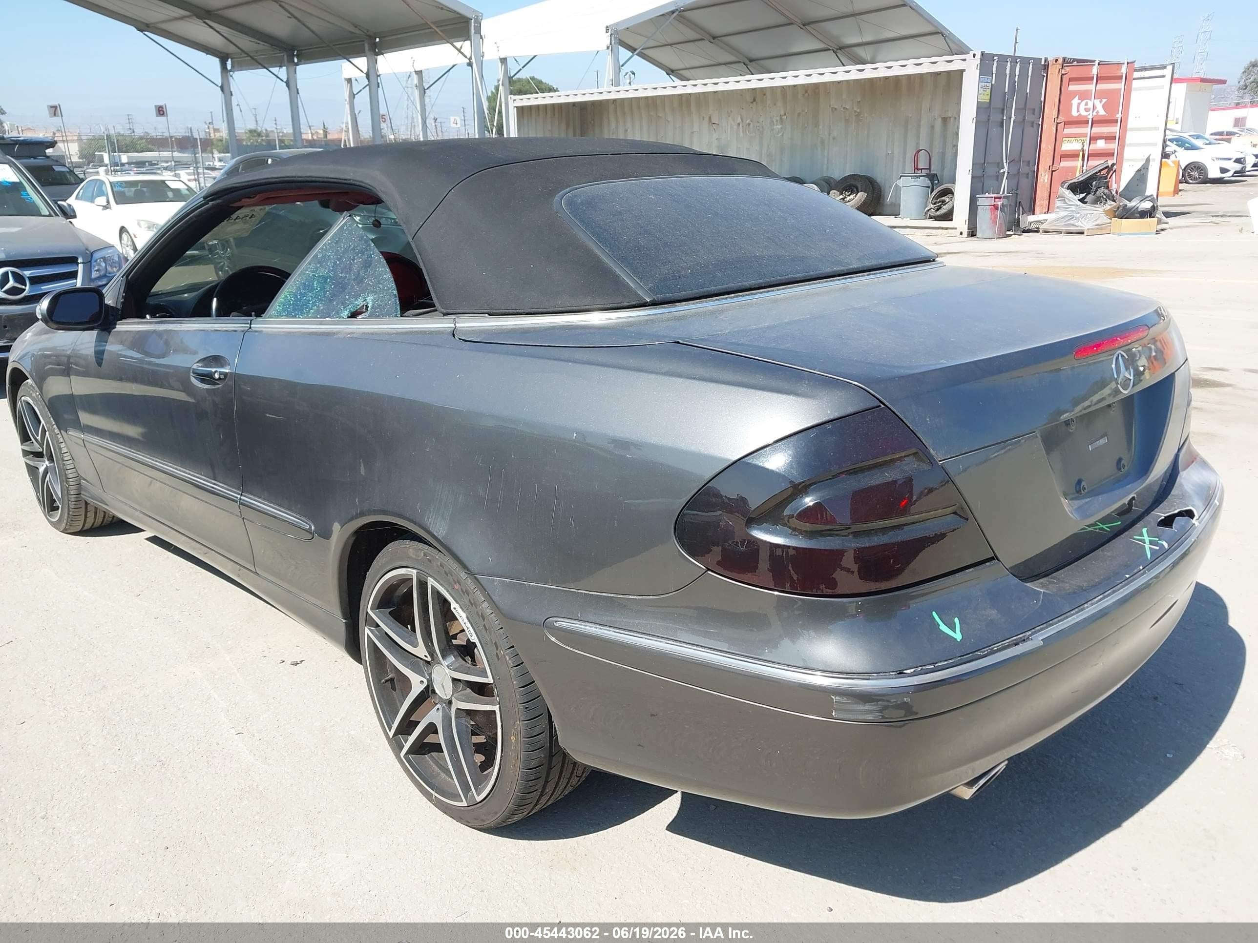 2004 Mercedes-benz Clk 320   Серый vin: WDBTK65G24T006207
