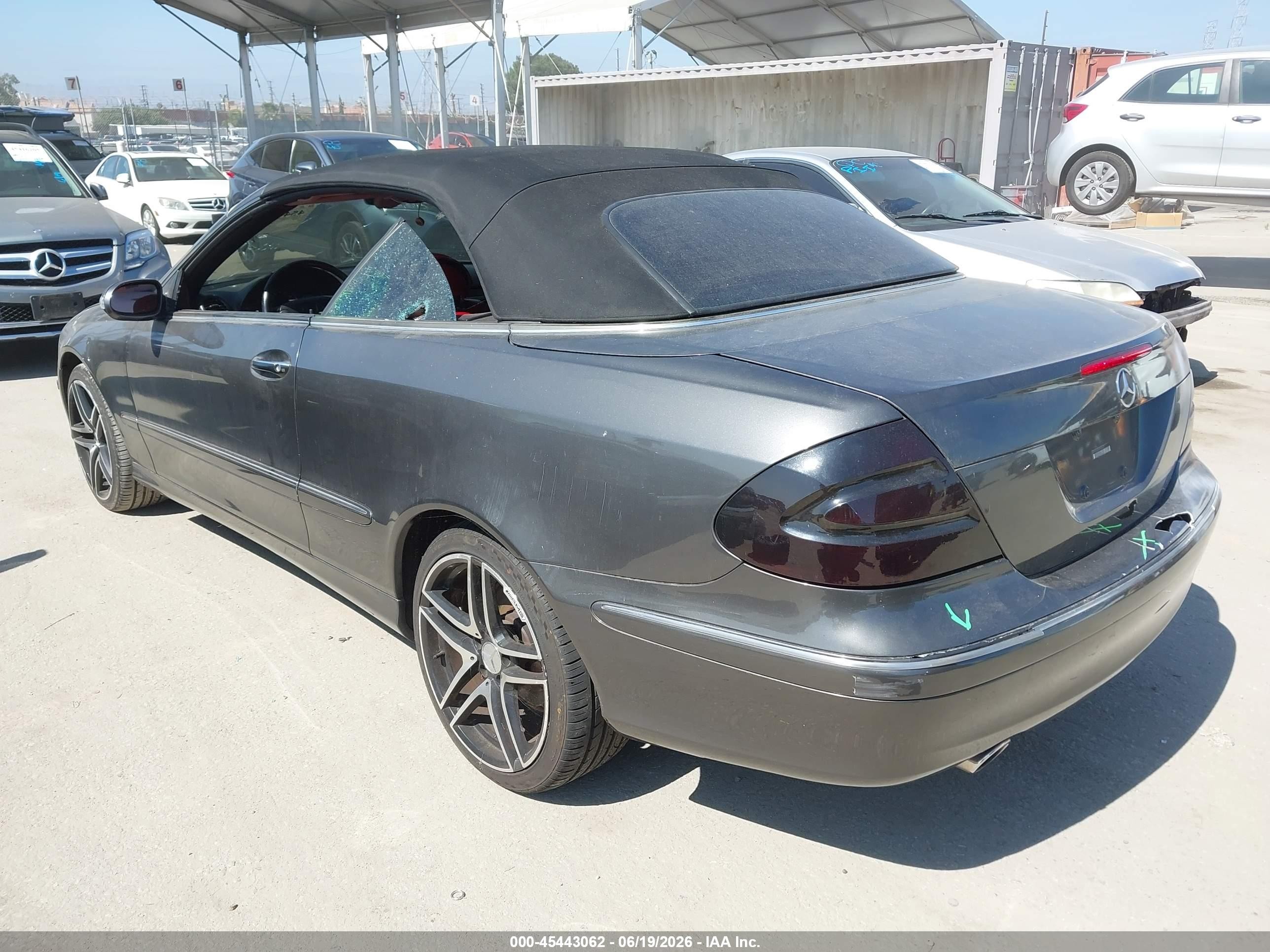 2004 Mercedes-benz Clk 320   Серый vin: WDBTK65G24T006207
