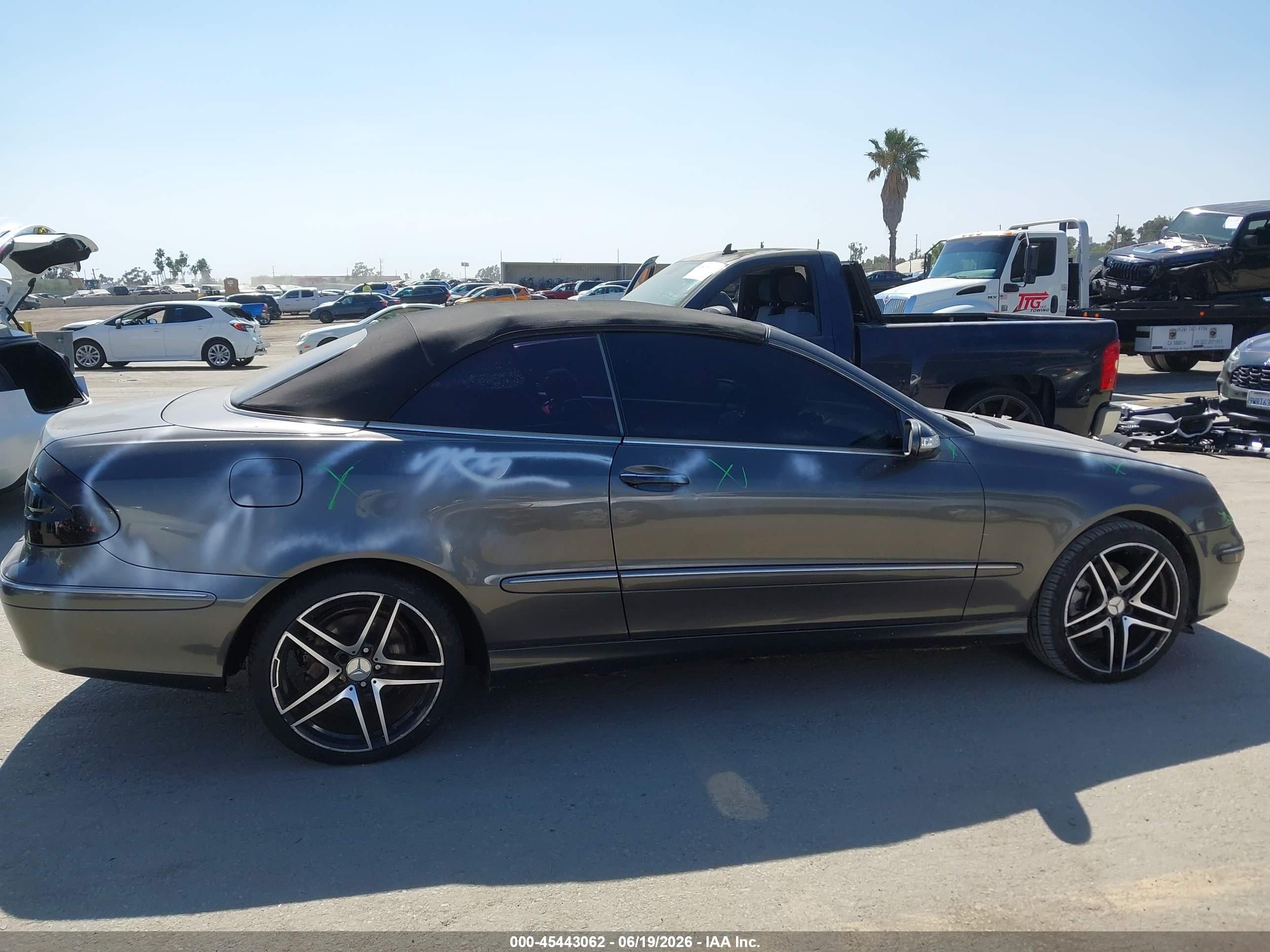 2004 Mercedes-benz Clk 320   Серый vin: WDBTK65G24T006207