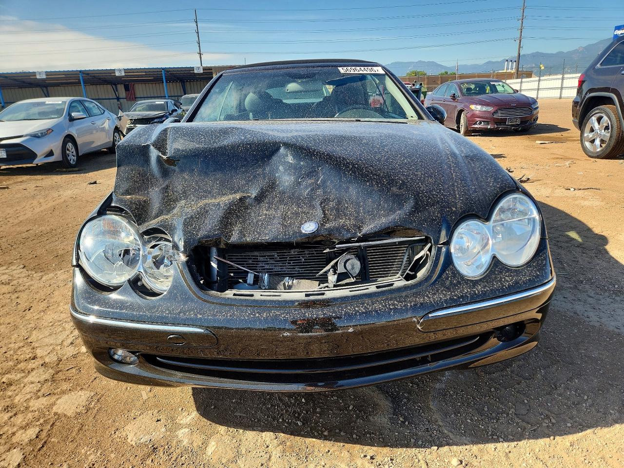2004 Mercedes-benz Clk 320 Черный vin: WDBTK65G24T023850