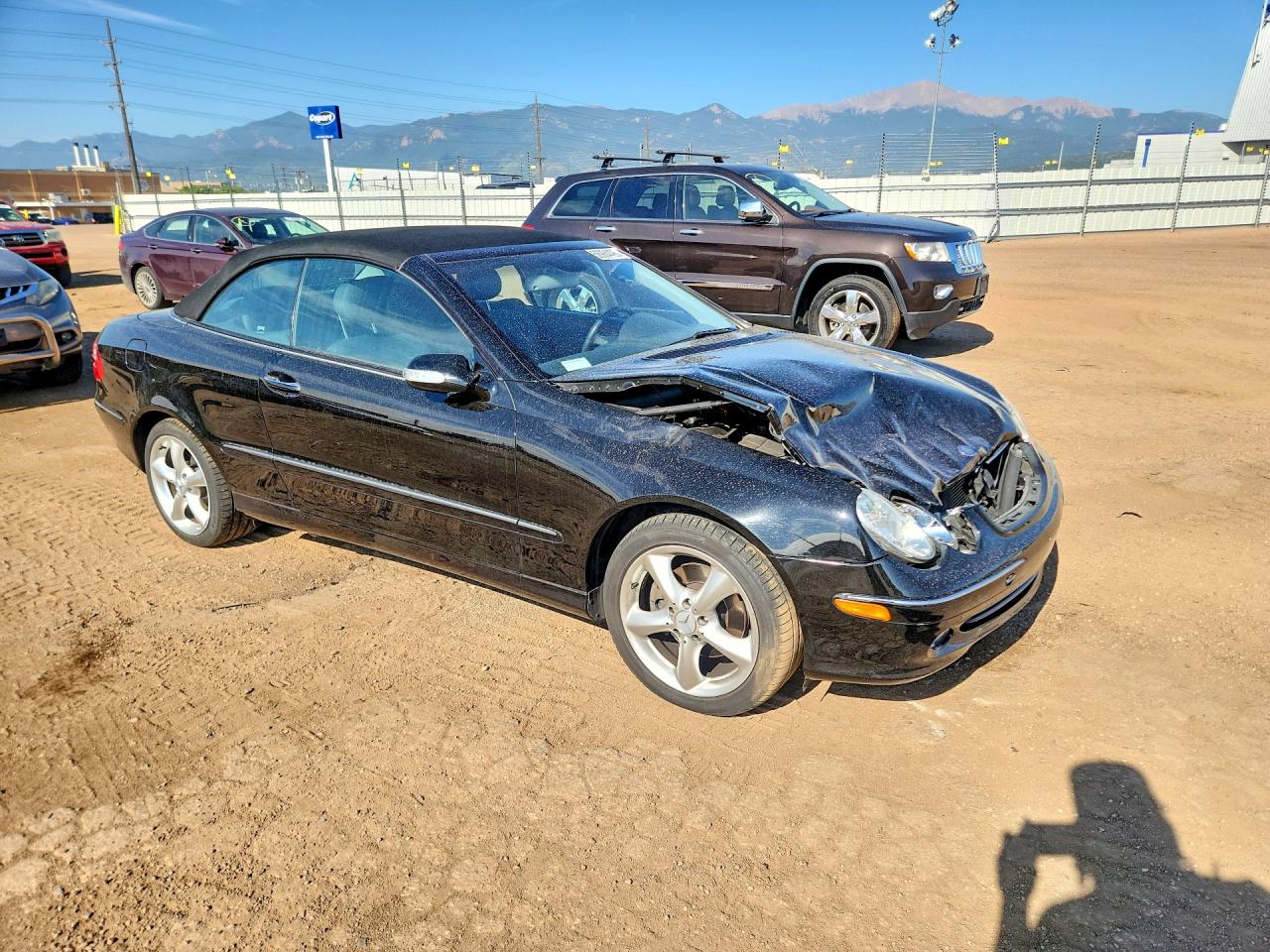 2004 Mercedes-benz Clk 320 Черный vin: WDBTK65G24T023850