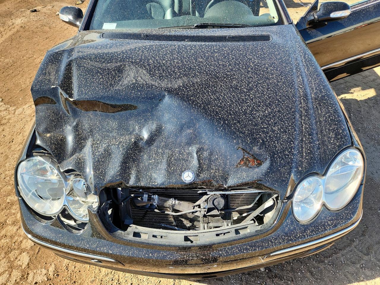 2004 Mercedes-benz Clk 320 Черный vin: WDBTK65G24T023850