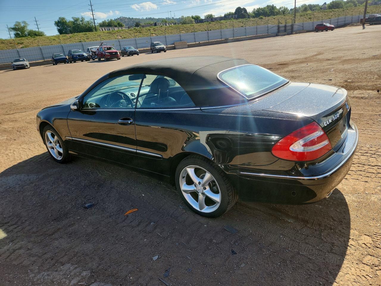 2004 Mercedes-benz Clk 320 Черный vin: WDBTK65G24T023850