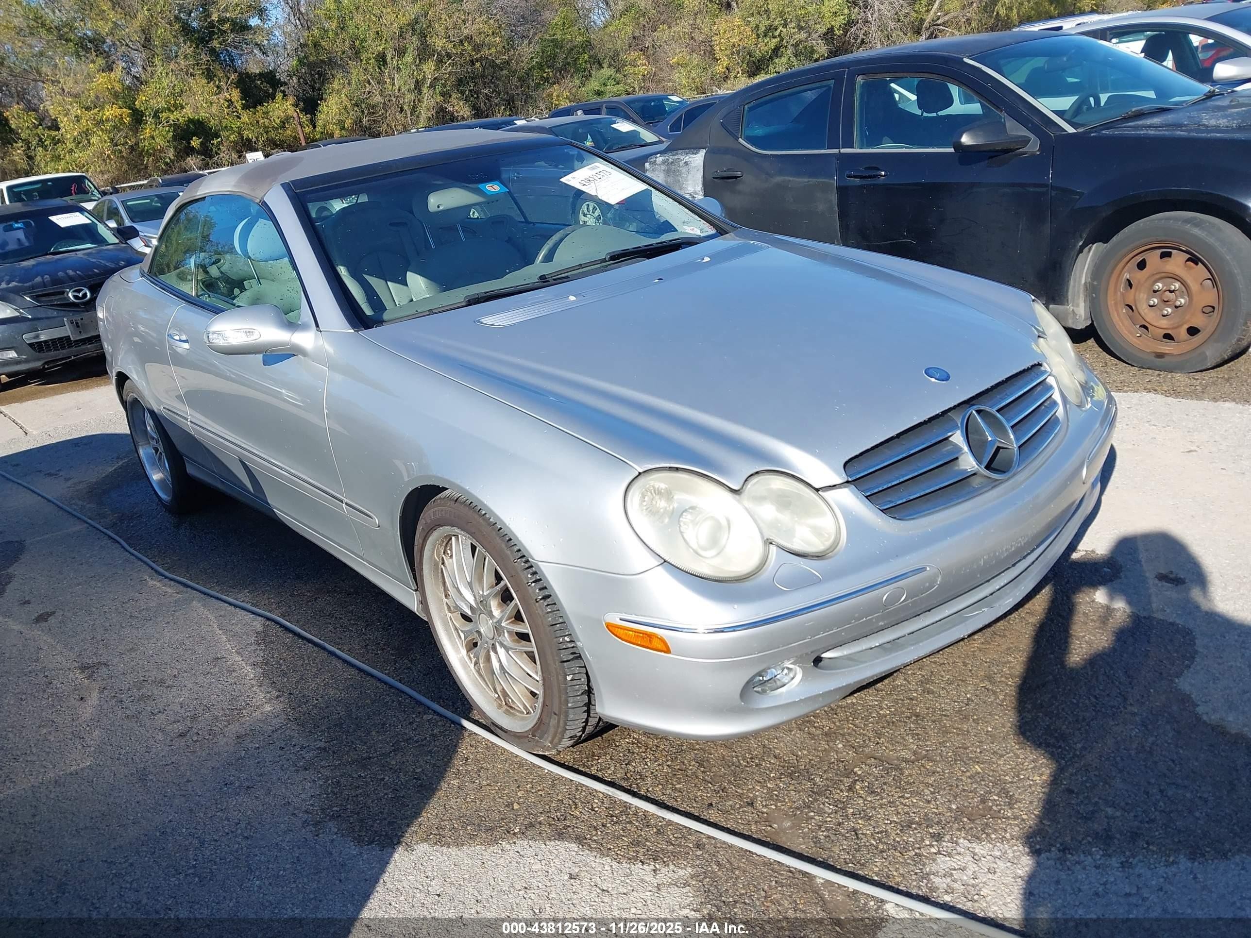 2004 Mercedes-benz Clk 320   Gray vin: WDBTK65G24T024755
