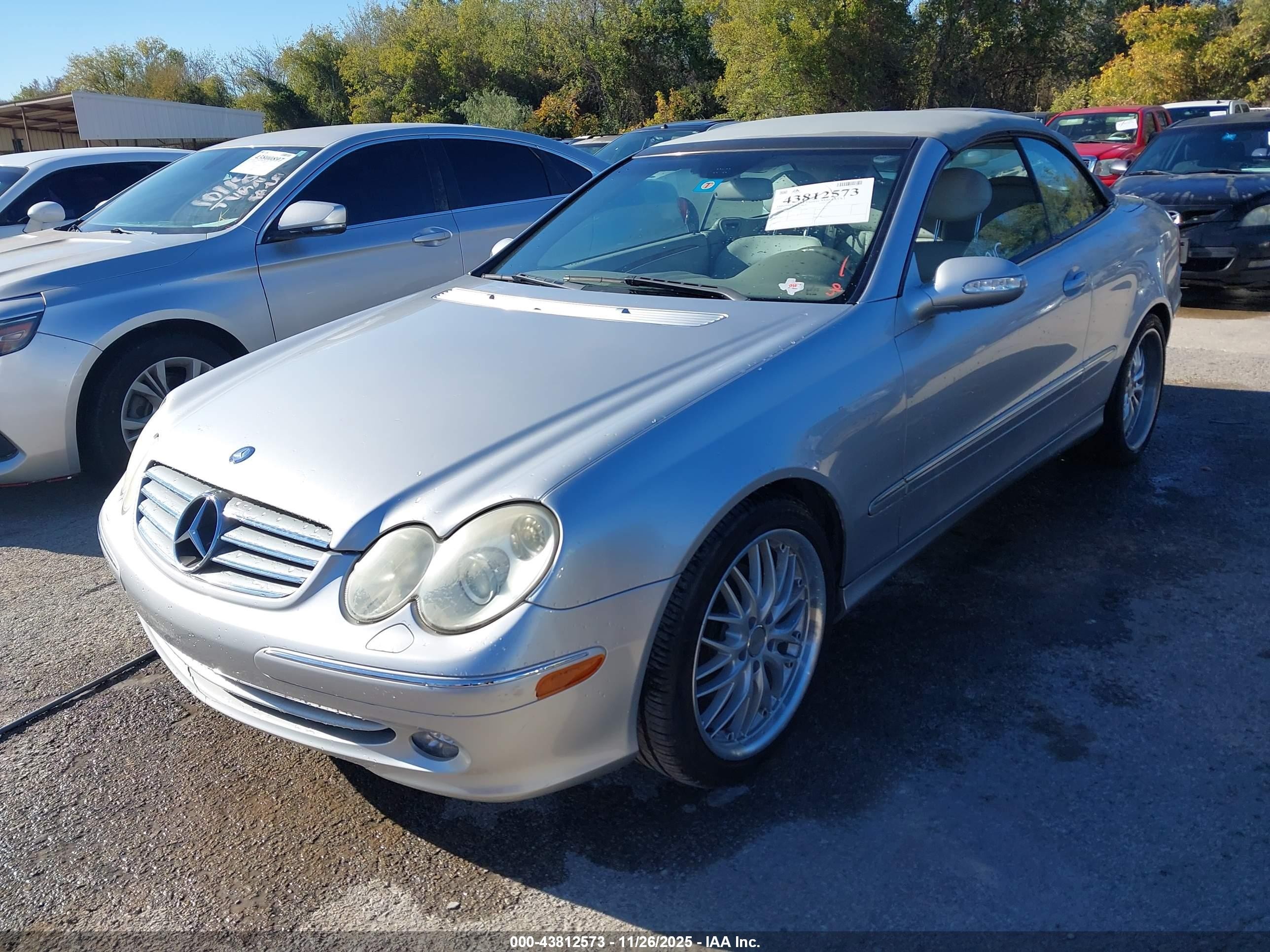 2004 Mercedes-benz Clk 320   Gray vin: WDBTK65G24T024755
