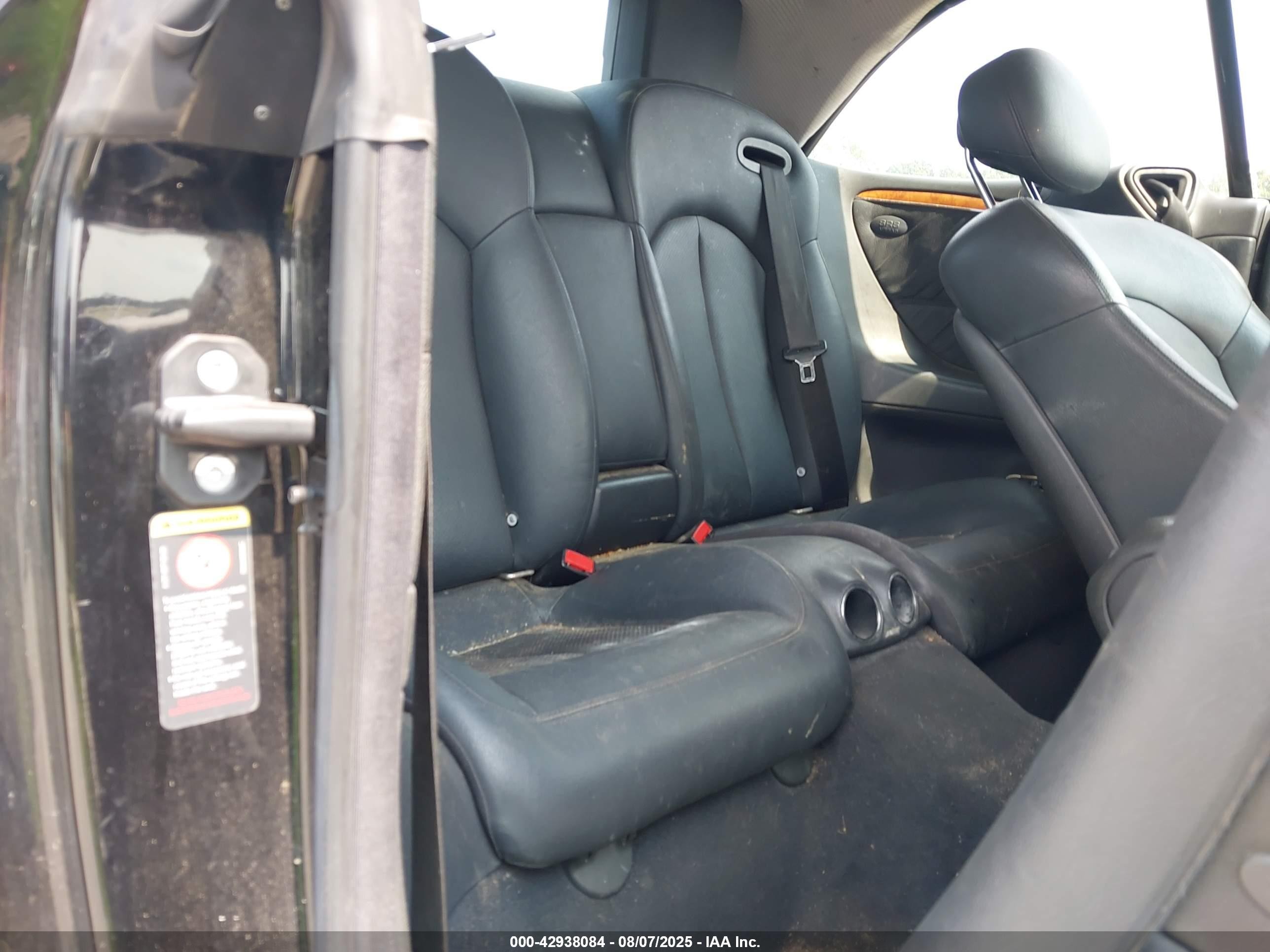 2004 Mercedes-benz Clk 320   Черный vin: WDBTK65G34T012775