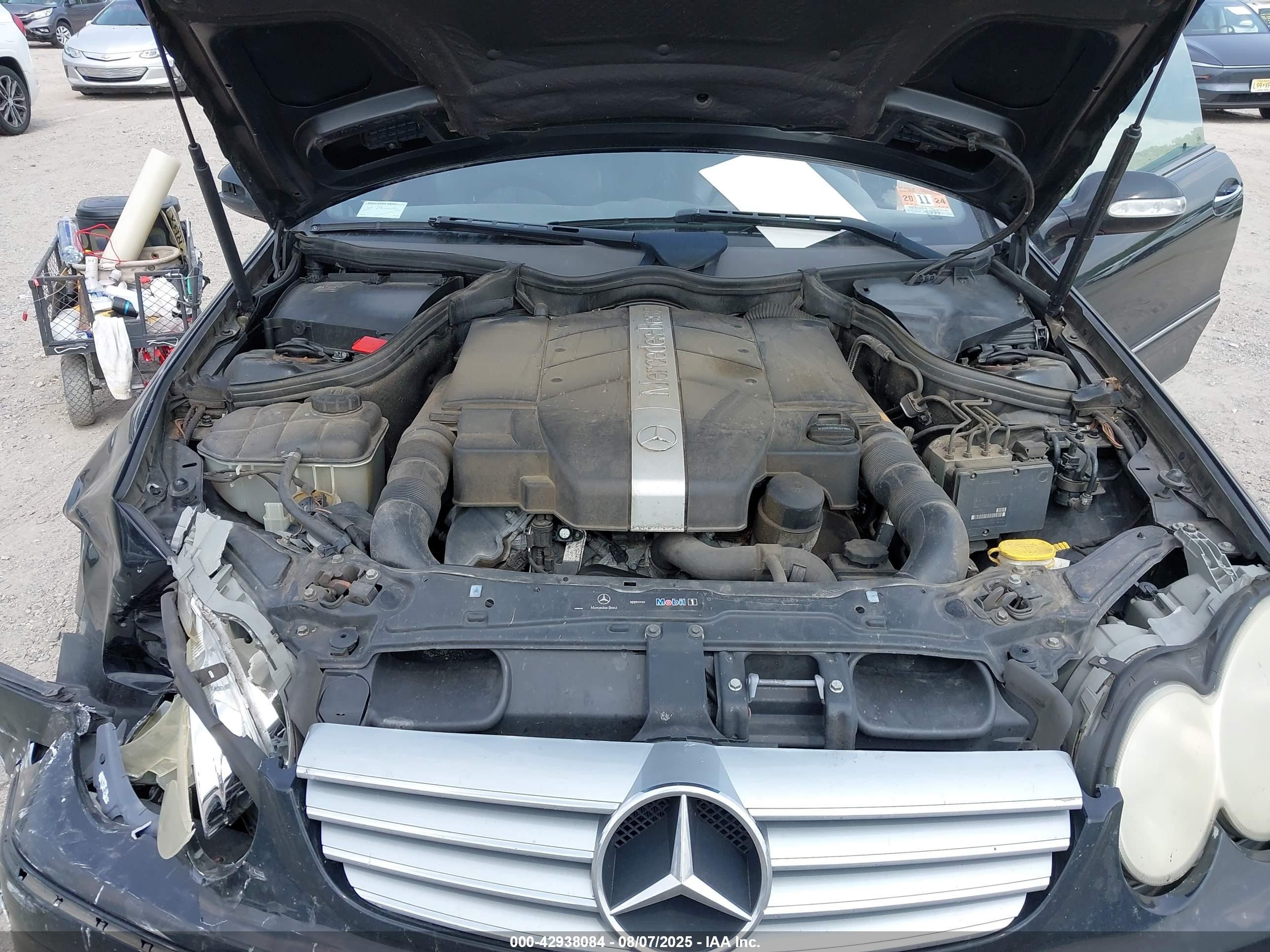 2004 Mercedes-benz Clk 320   Черный vin: WDBTK65G34T012775