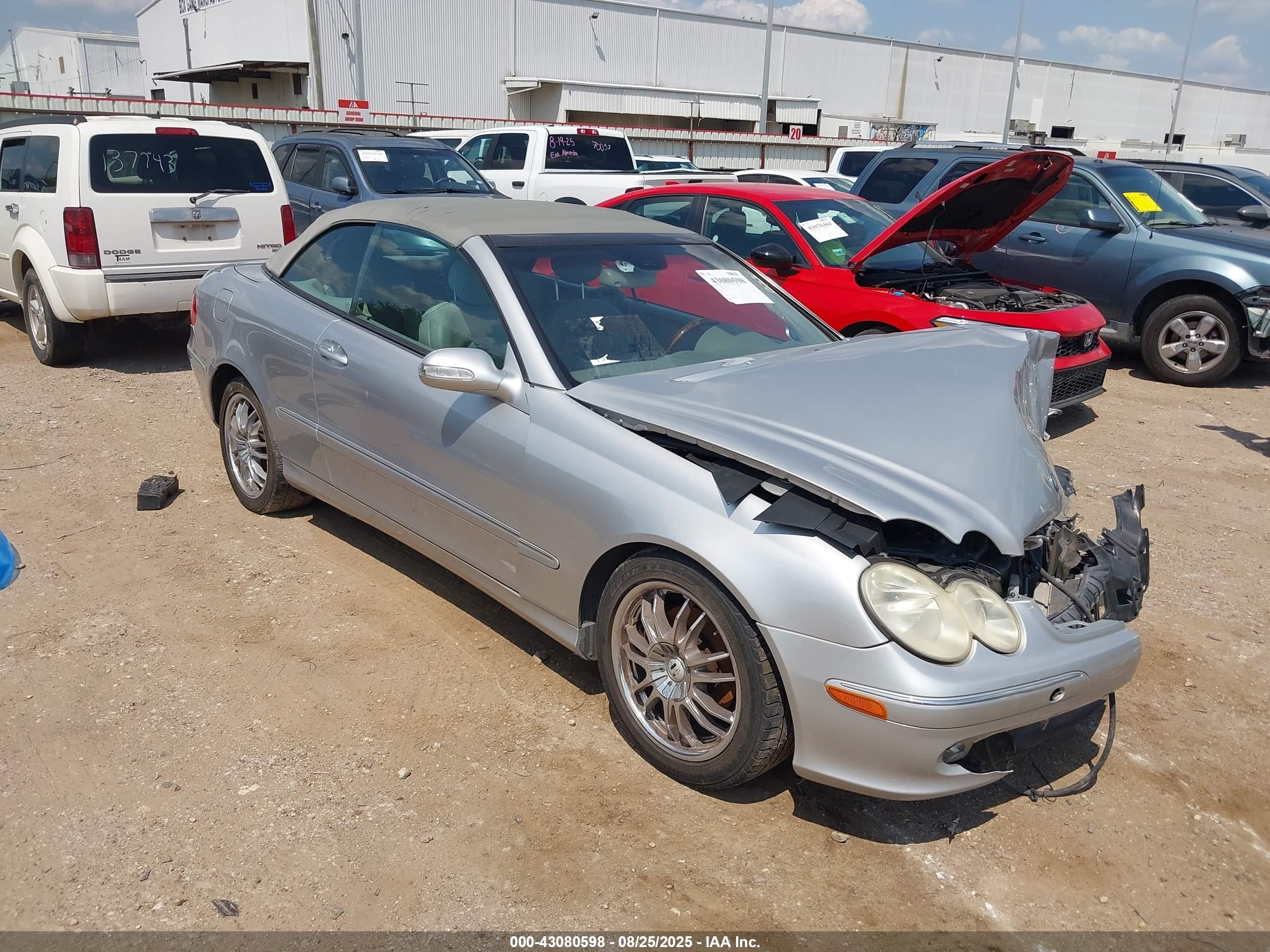 2005 Mercedes-benz Clk 320   Серый vin: WDBTK65G35T041775