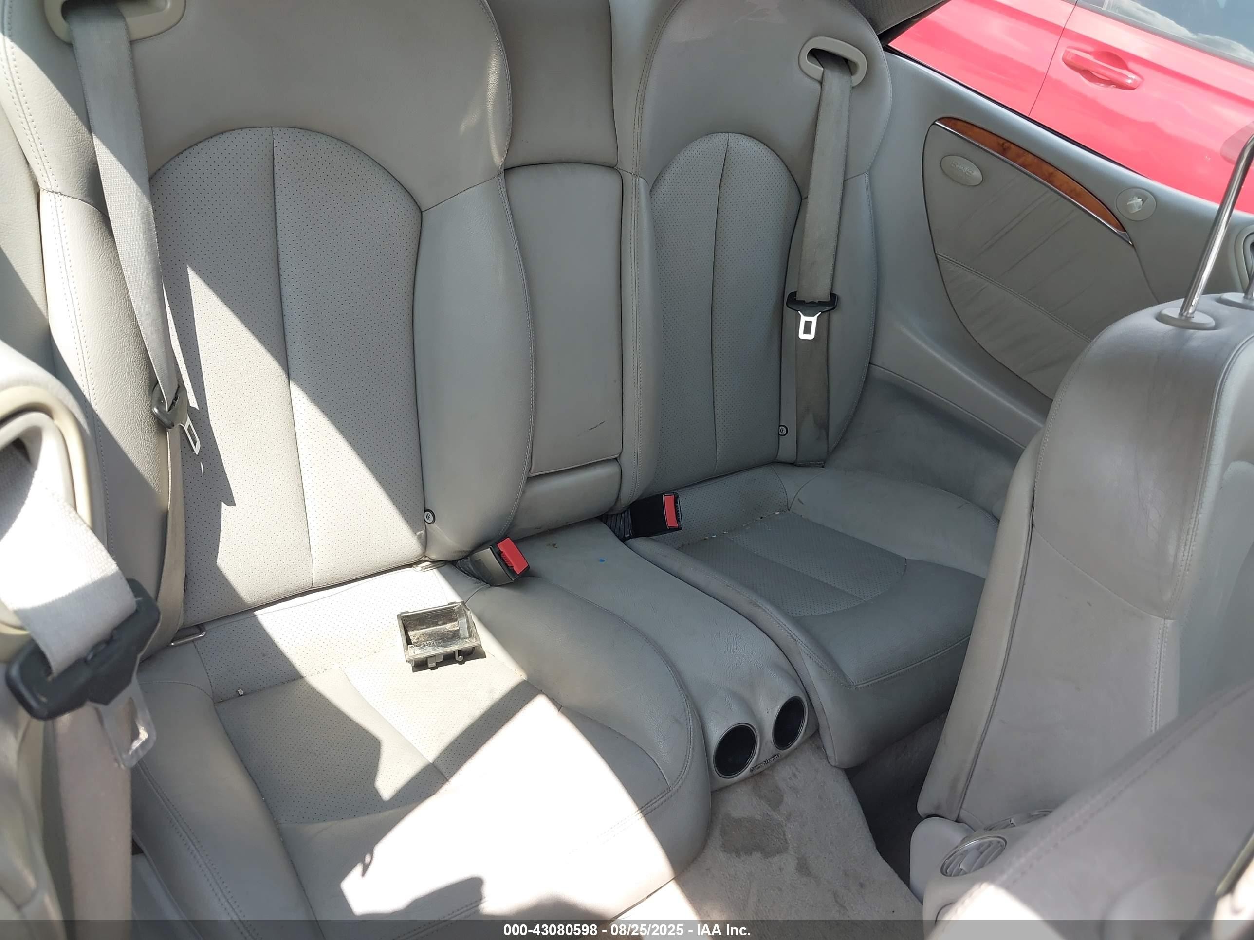 2005 Mercedes-benz Clk 320   Gray vin: WDBTK65G35T041775