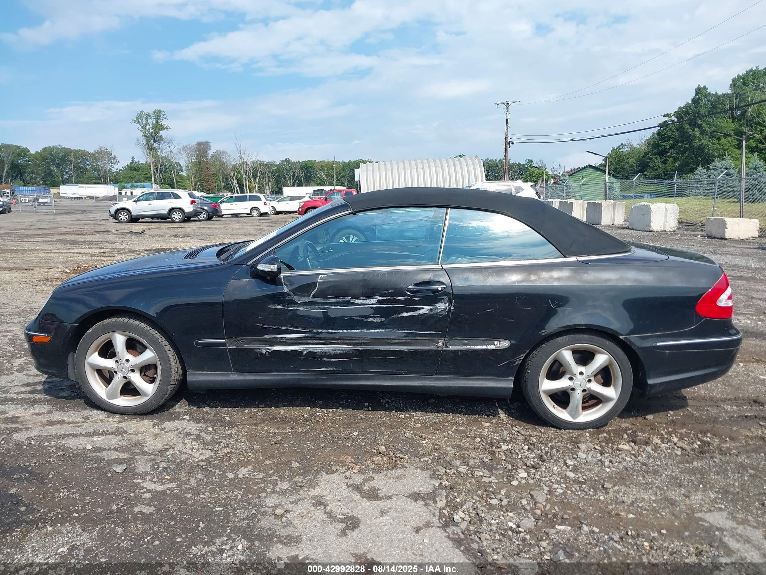 2004 Mercedes-benz Clk 320   Черный vin: WDBTK65G44T019525