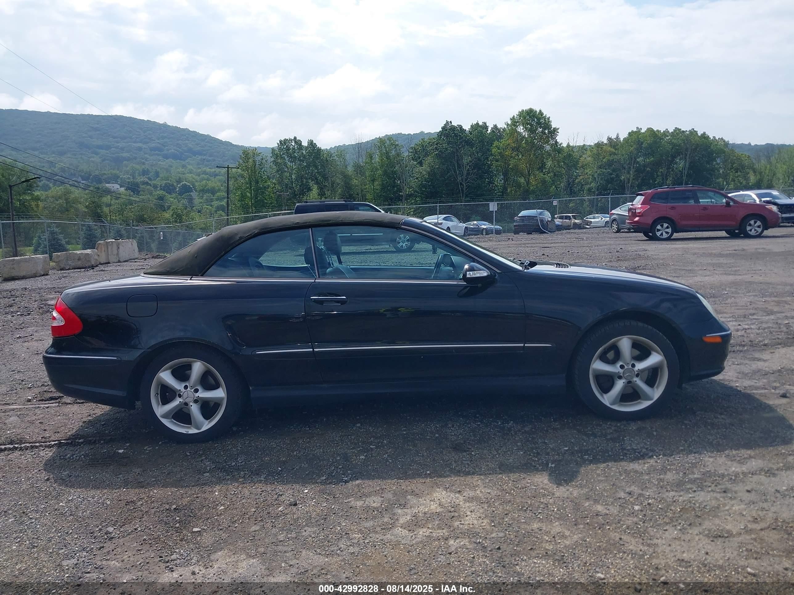 2004 Mercedes-benz Clk 320   Черный vin: WDBTK65G44T019525