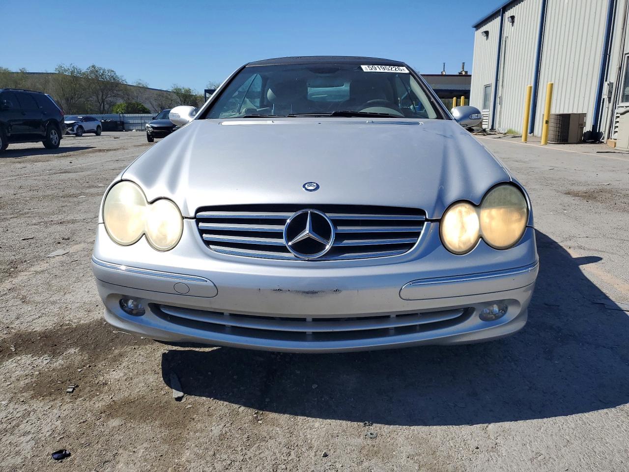 2004 Mercedes-benz Clk 320 Silver vin: WDBTK65G44T026037