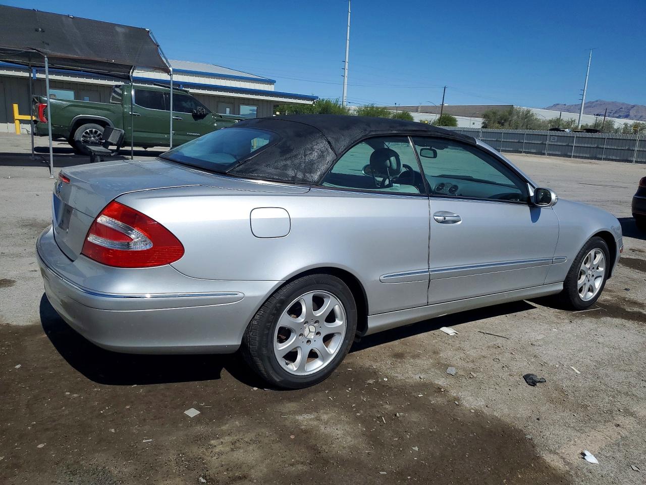 2004 Mercedes-benz Clk 320 Silver vin: WDBTK65G44T026037