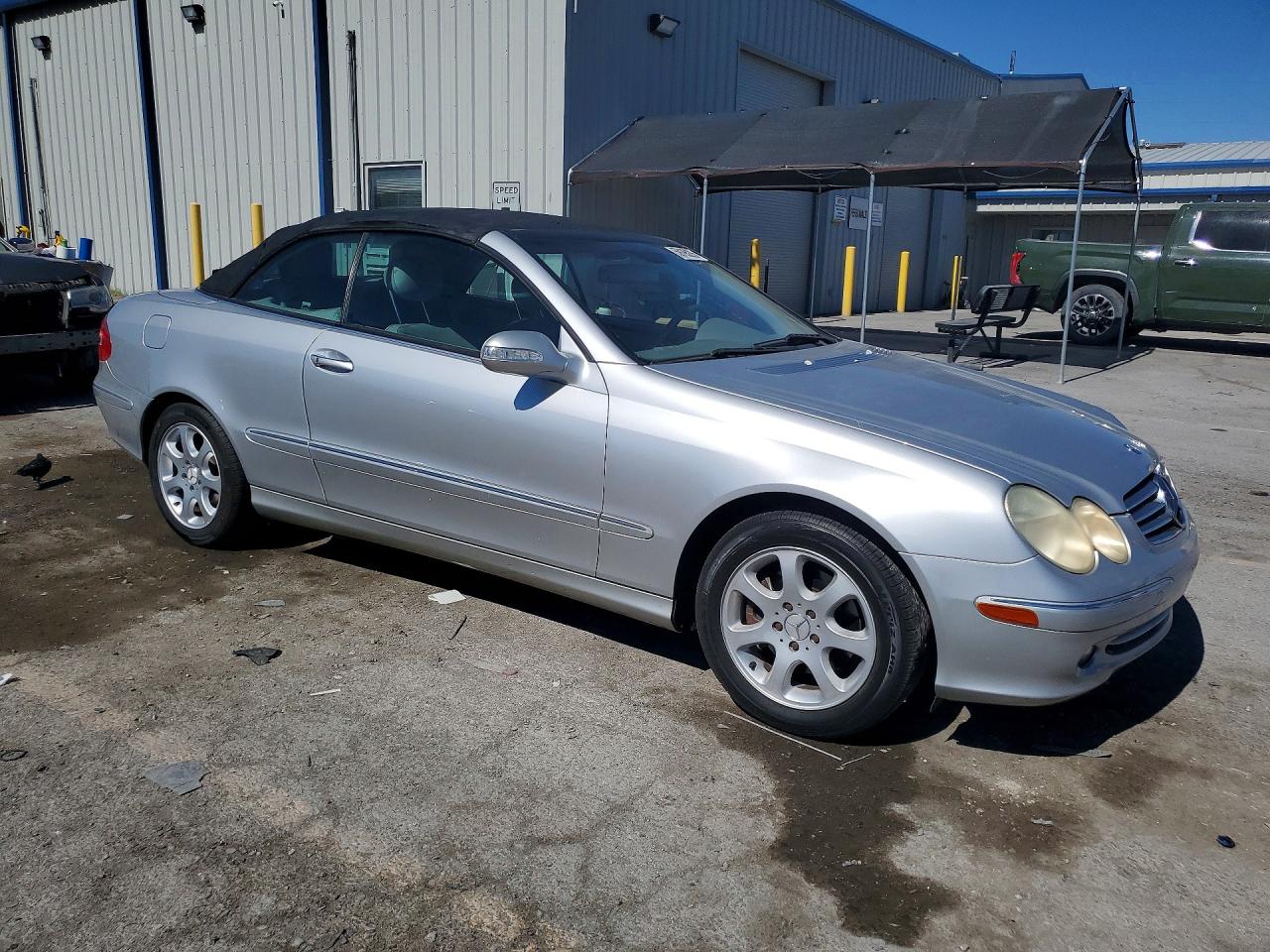2004 Mercedes-benz Clk 320 Silver vin: WDBTK65G44T026037