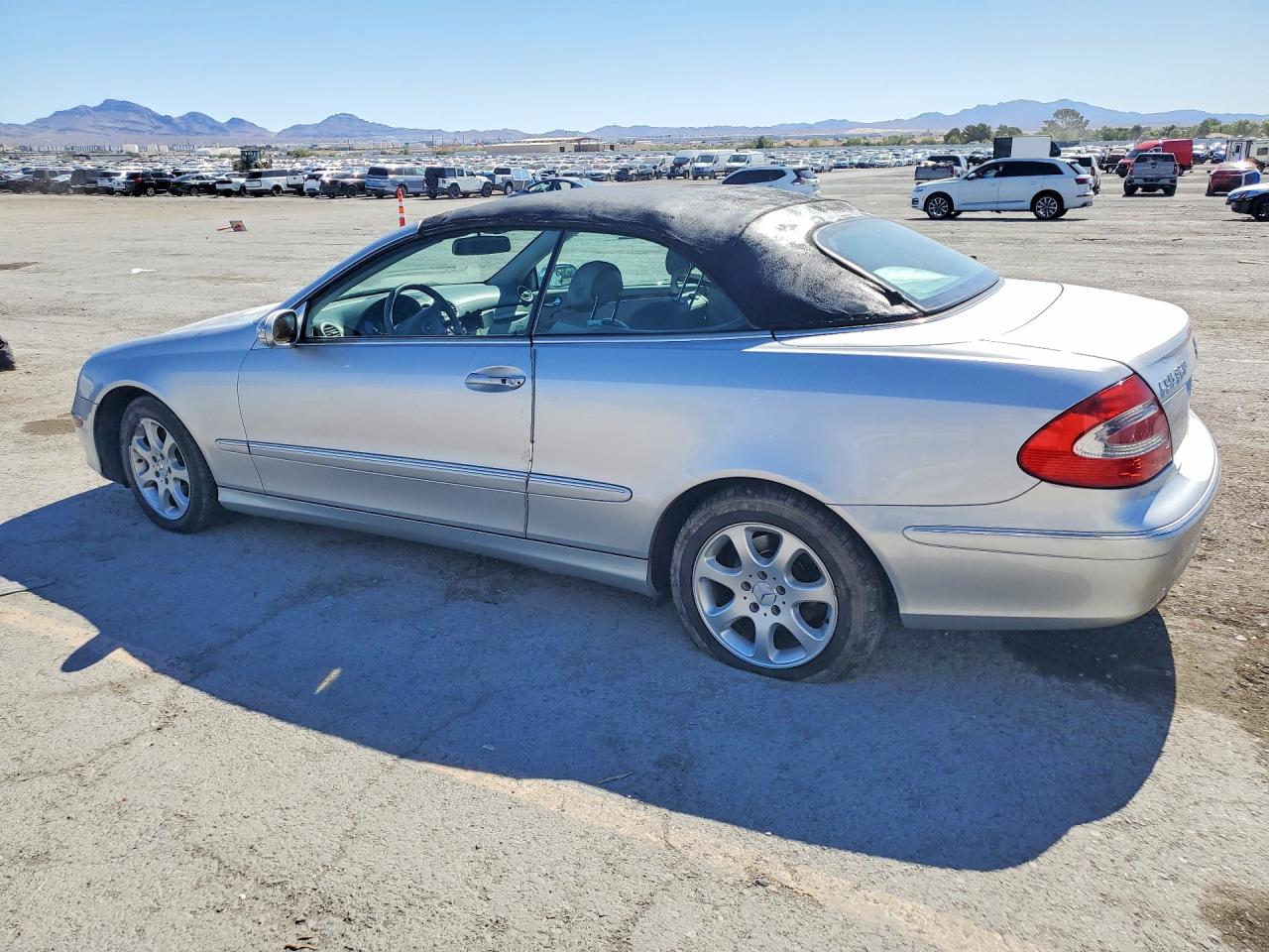 2004 Mercedes-benz Clk 320 Silver vin: WDBTK65G44T026037