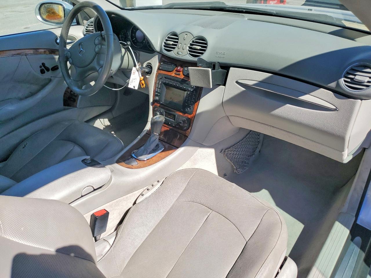 2004 Mercedes-benz Clk 320 Silver vin: WDBTK65G44T026037
