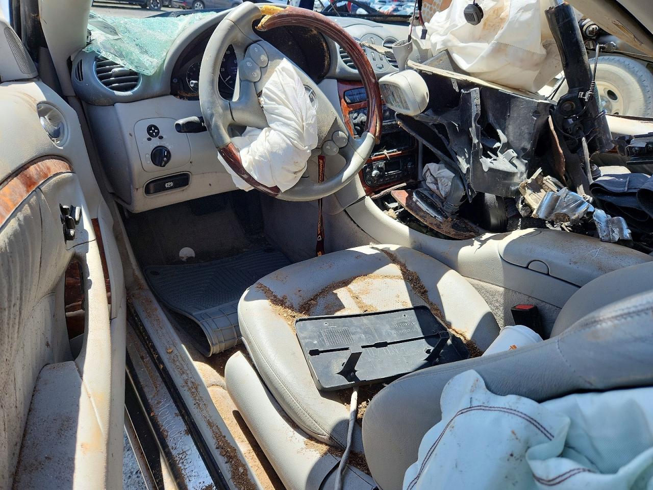 2004 Mercedes-benz Clk 320 Серебряный vin: WDBTK65G54T031683