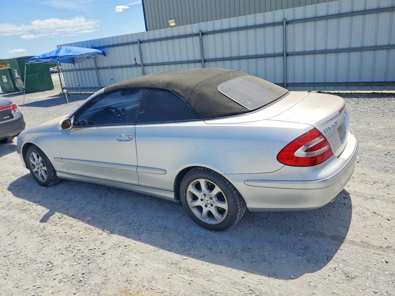 2004 Mercedes-benz Clk 320 Silver vin: WDBTK65G64T033507