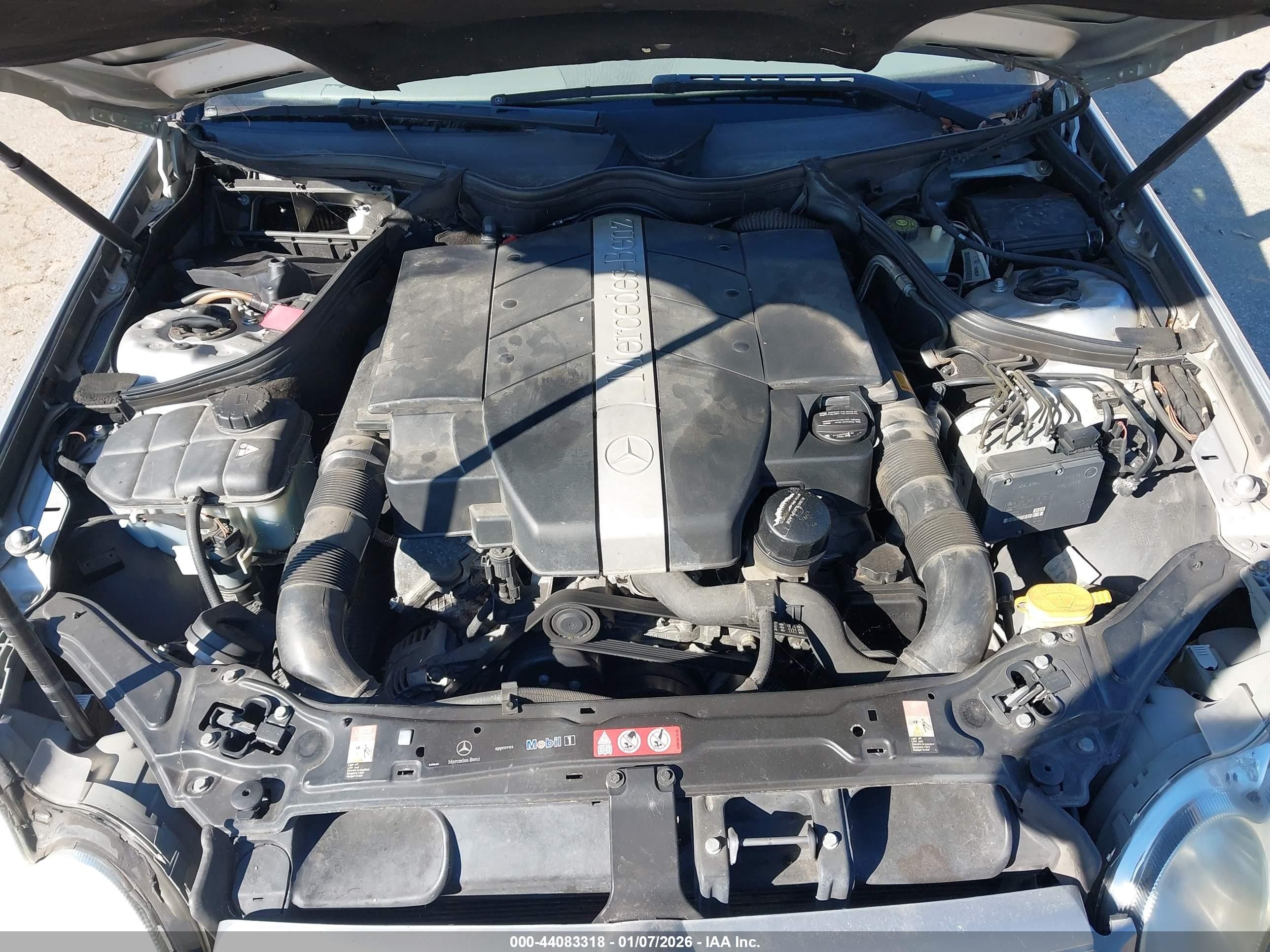 2005 Mercedes-benz Clk 320   Silver vin: WDBTK65G65T034741