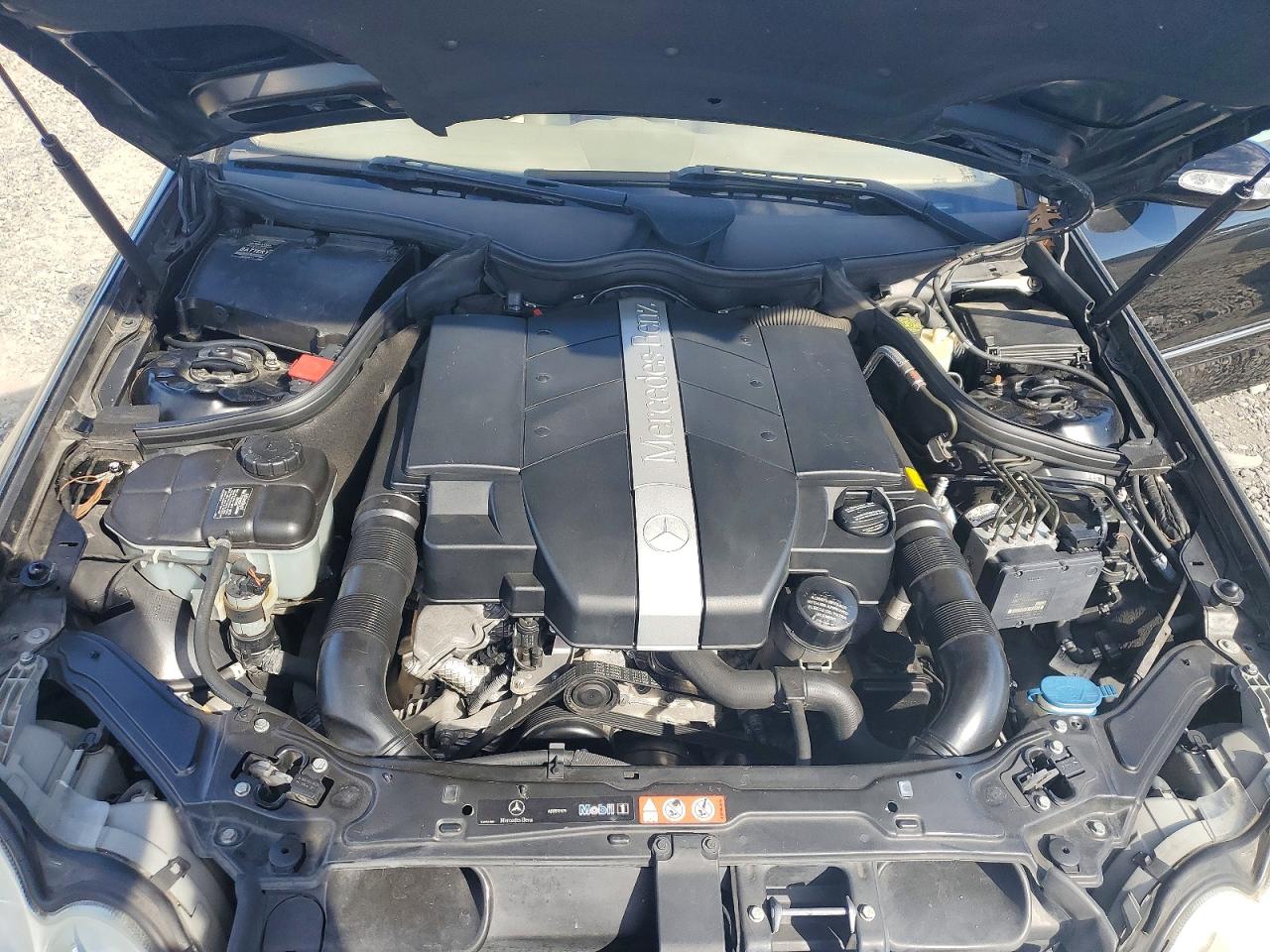 2005 Mercedes-benz Clk 320 Black vin: WDBTK65G85T044638