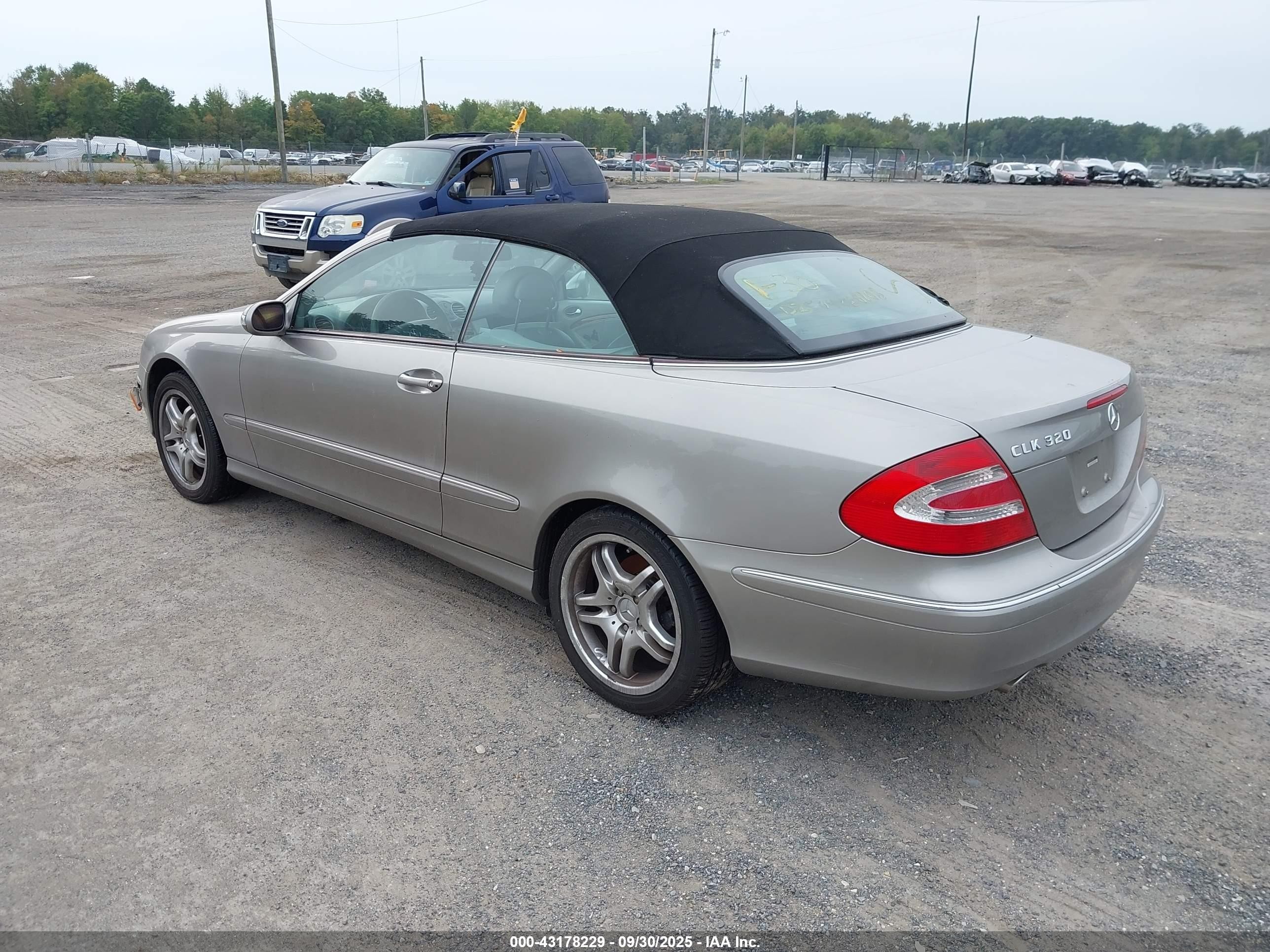 2004 Mercedes-benz Clk 320   Tan vin: WDBTK65GX4T020954