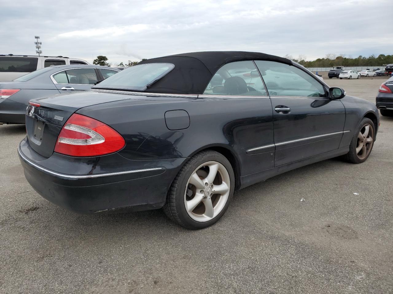 2005 Mercedes-benz Clk 320 Черный vin: WDBTK65GX5T035018
