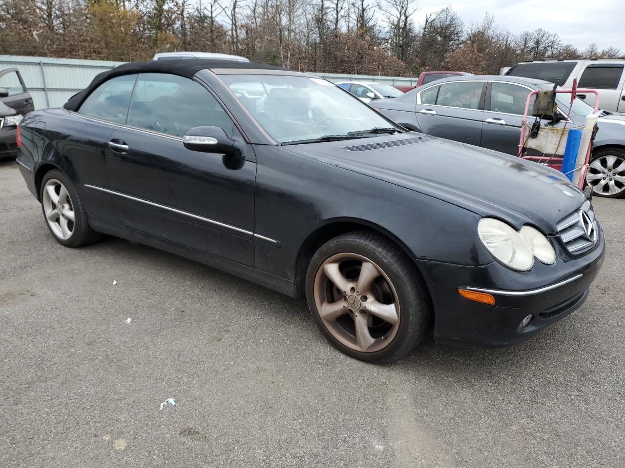 2005 Mercedes-benz Clk 320 Черный vin: WDBTK65GX5T035018