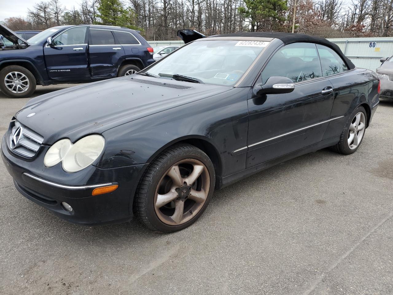 2005 Mercedes-benz Clk 320 Черный vin: WDBTK65GX5T035018