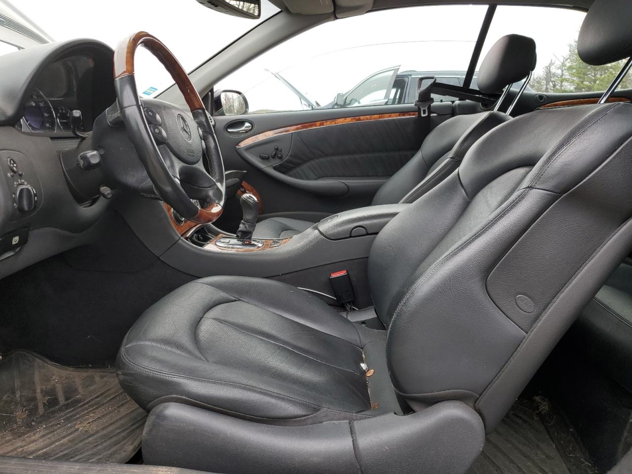 2005 Mercedes-benz Clk 320 Черный vin: WDBTK65GX5T035018