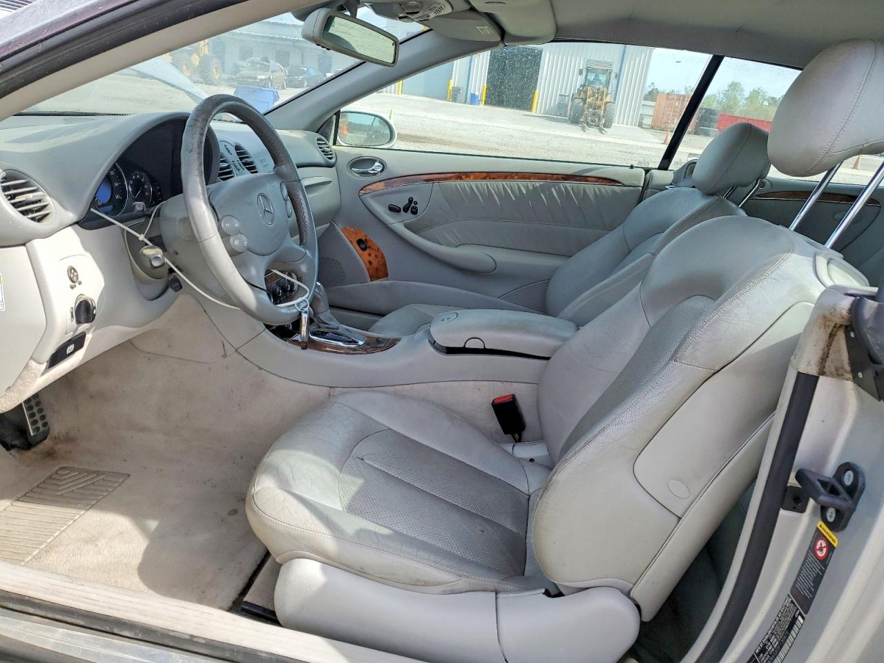 2005 Mercedes-benz Clk 320 Silver vin: WDBTK65J05F130875