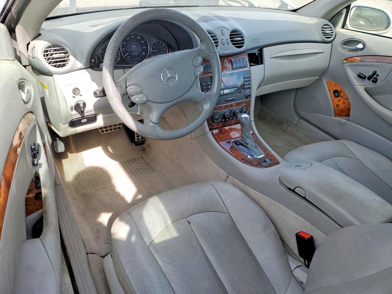 2005 Mercedes-benz Clk 320 Silver vin: WDBTK65J05F130875