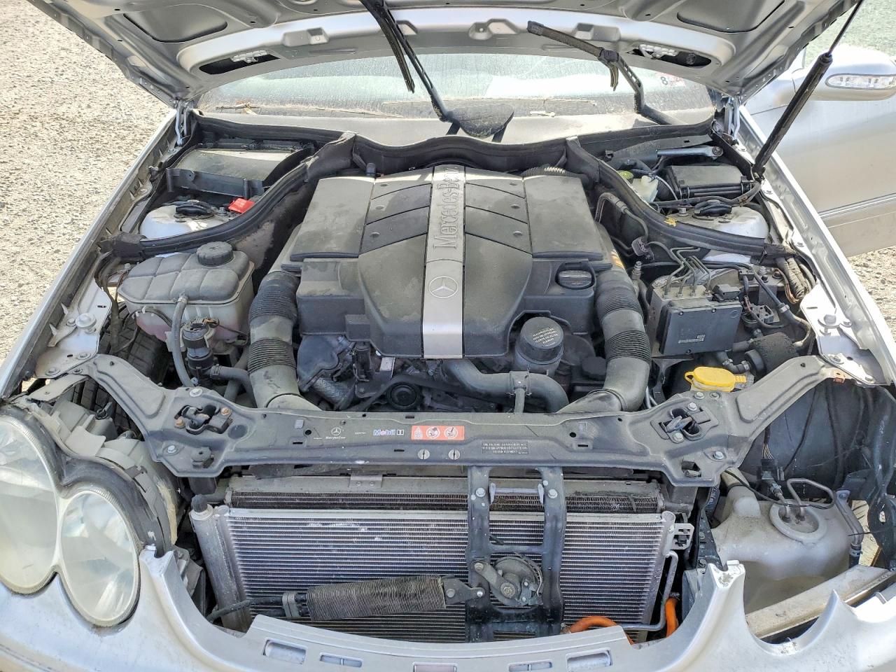 2005 Mercedes-benz Clk 320 Silver vin: WDBTK65J05F130875