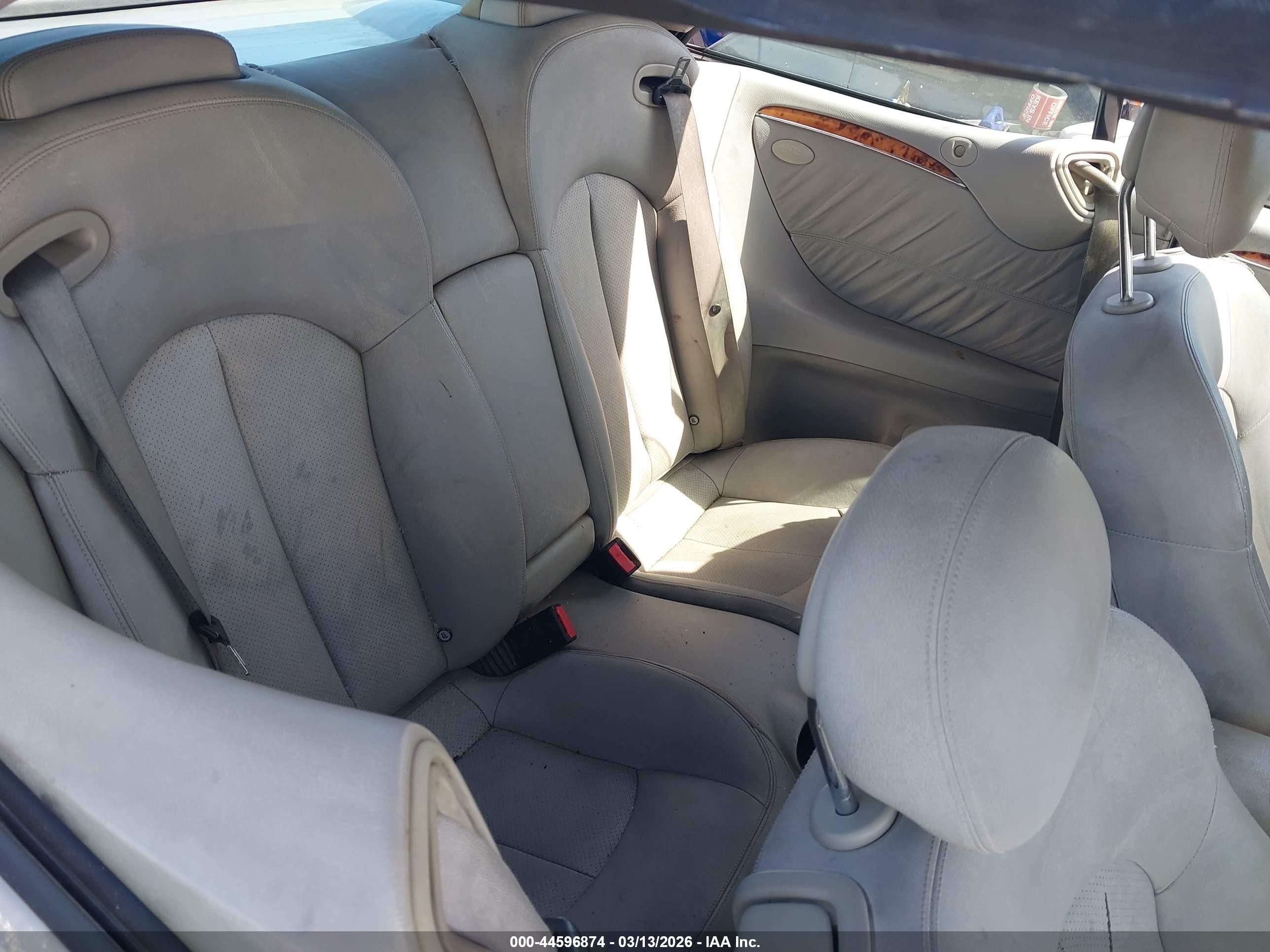 2005 Mercedes-benz Clk 320   Gray vin: WDBTK65J65F117306