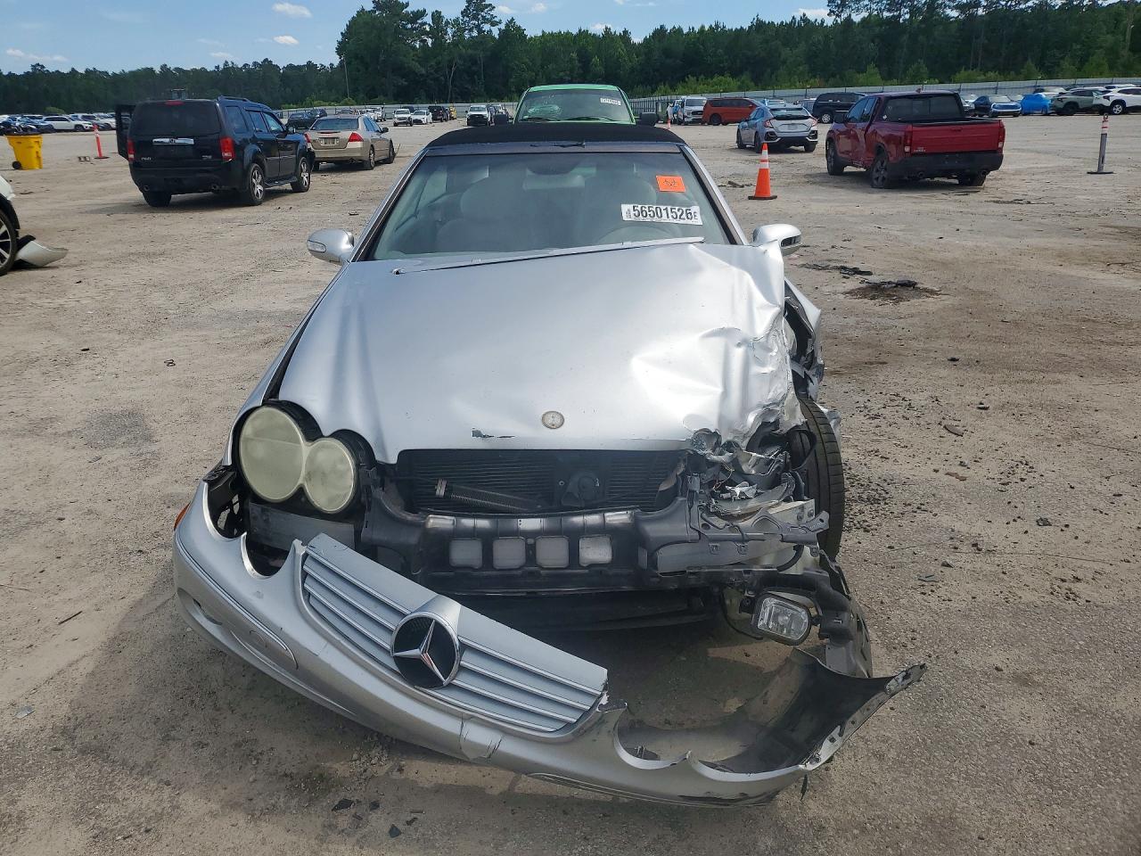 2005 Mercedes-benz Clk 320 Silver vin: WDBTK65J75F131747