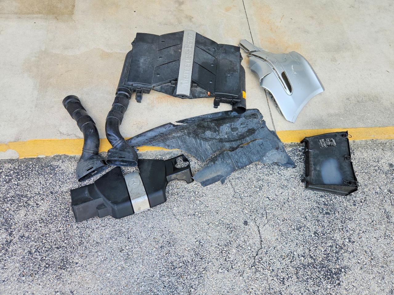 2005 Mercedes-benz Clk 320 Silver vin: WDBTK65J85F133491