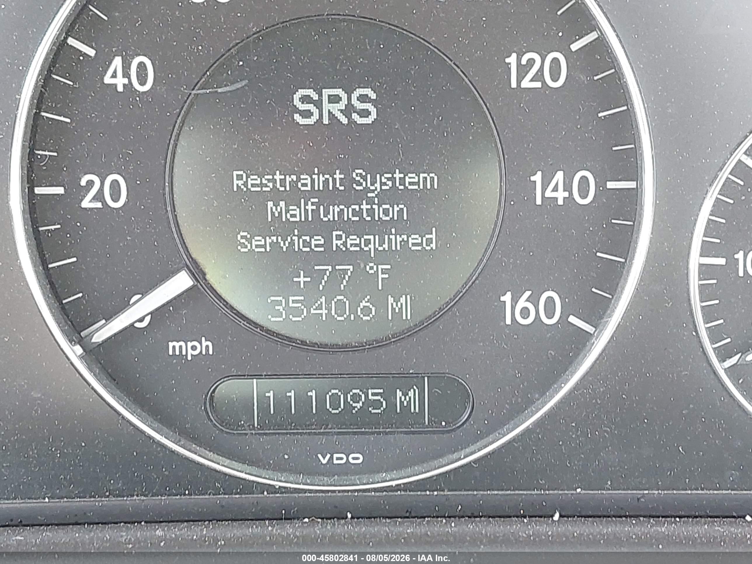 2008 Mercedes-benz Clk 550   Серый vin: WDBTK72F18T091211