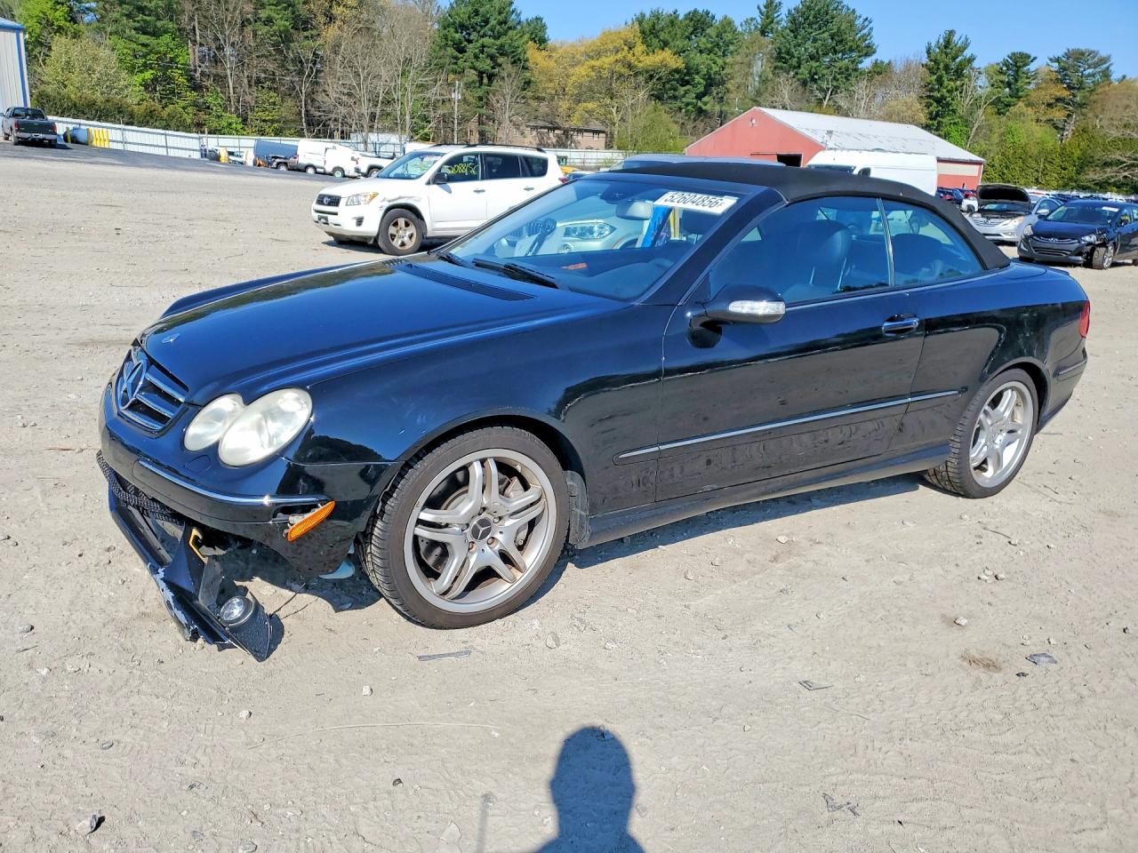 2009 Mercedes-benz Clk 550 Black vin: WDBTK72F79T101094