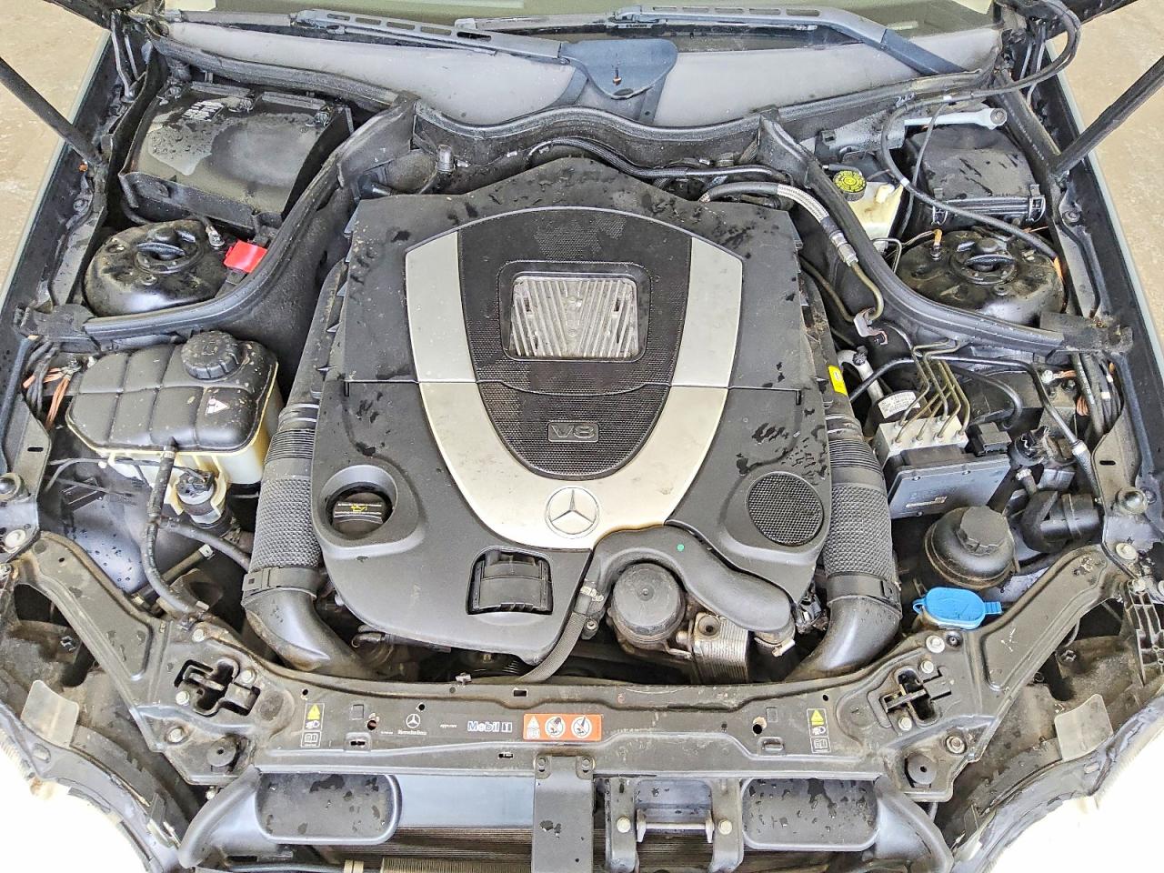 2007 Mercedes-benz Clk 550 Black vin: WDBTK72F87T075585